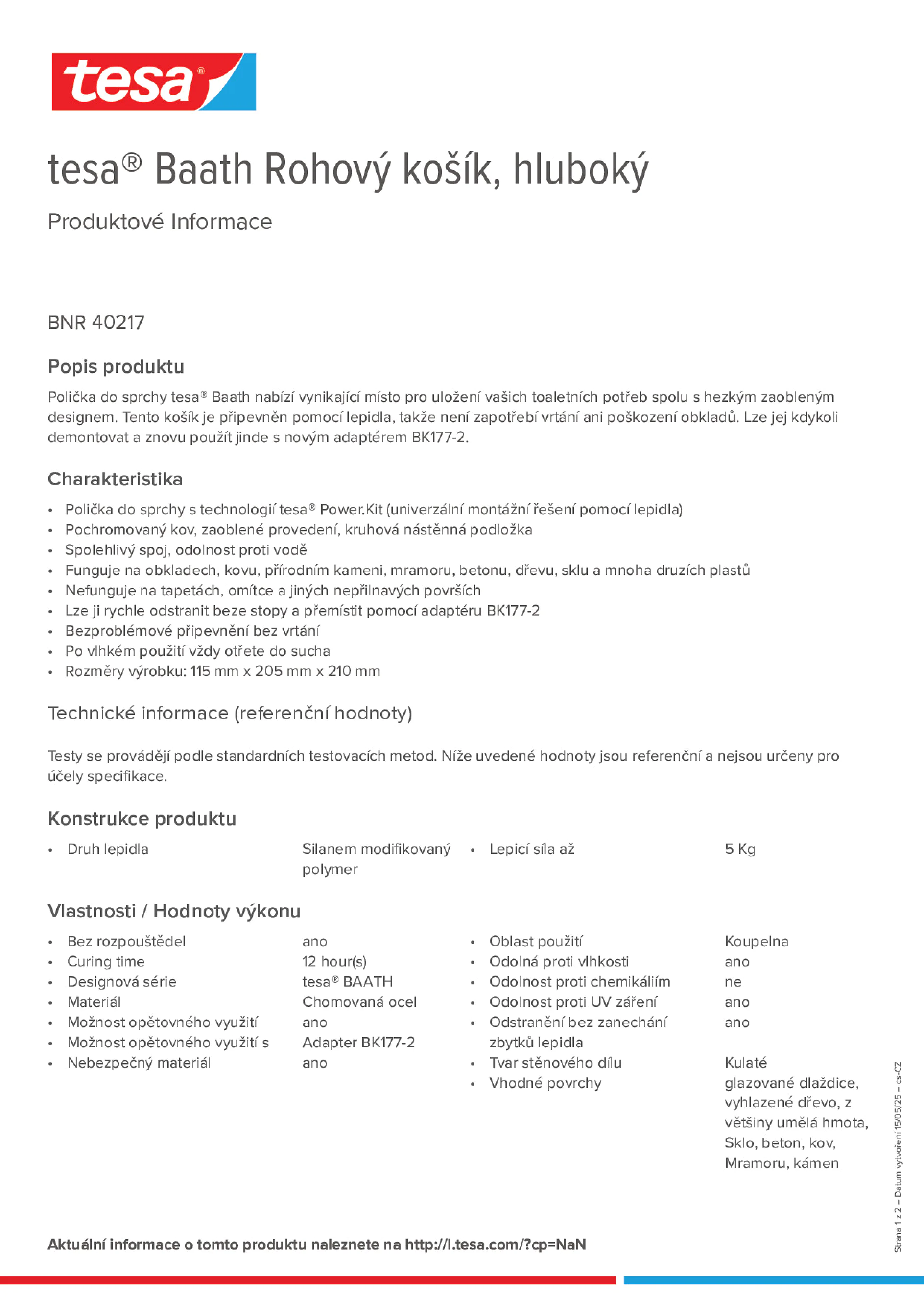 Product information_tesa® 40217_cs-CZ