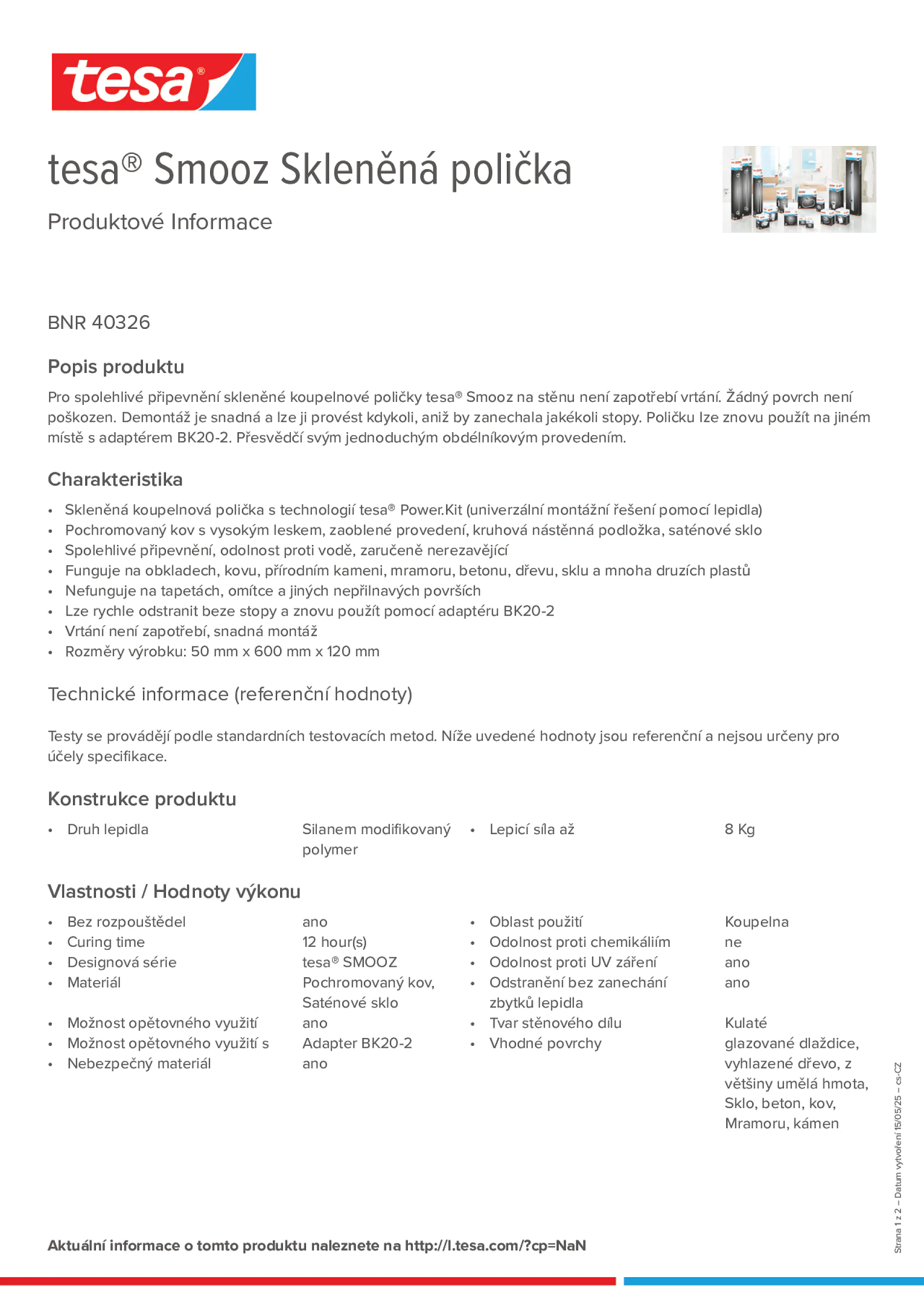 Product information_tesa® 40326_cs-CZ