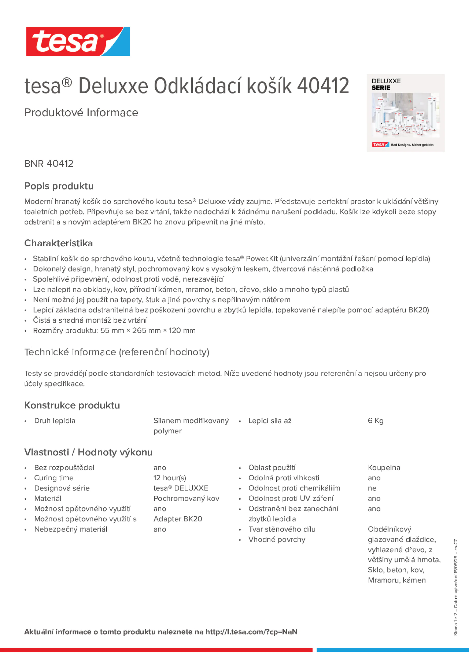 Product information_tesa® 40412_cs-CZ