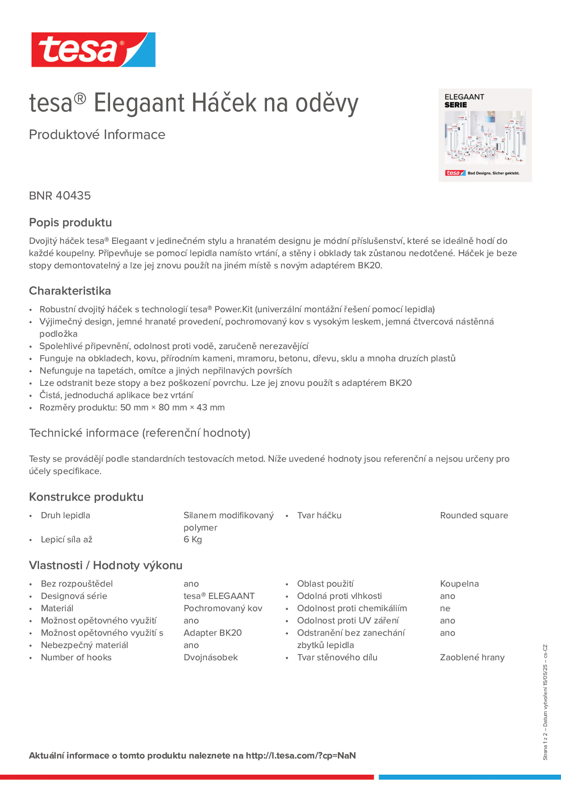 Product information_tesa® 40435_cs-CZ