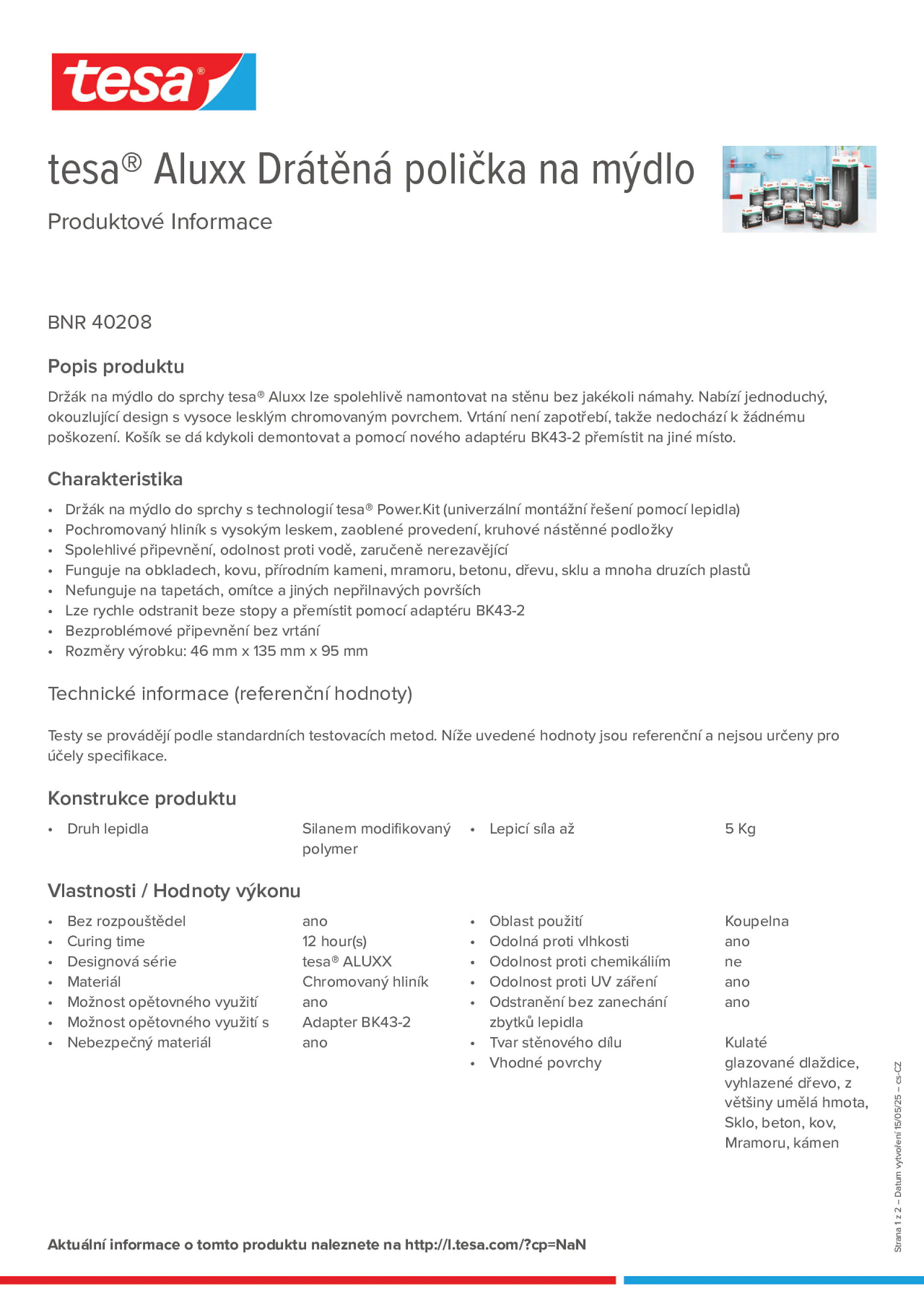 Product information_tesa® 40208_cs-CZ