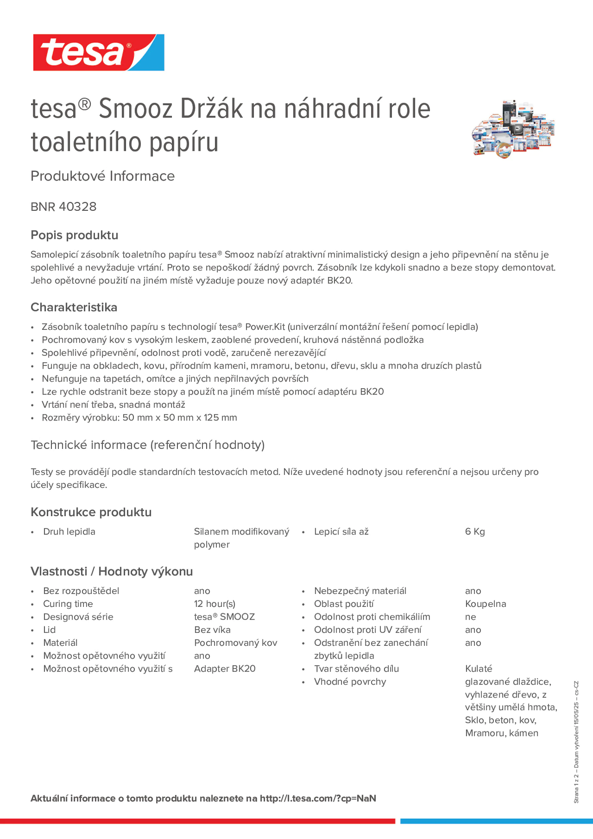 Product information_tesa® 40328_cs-CZ