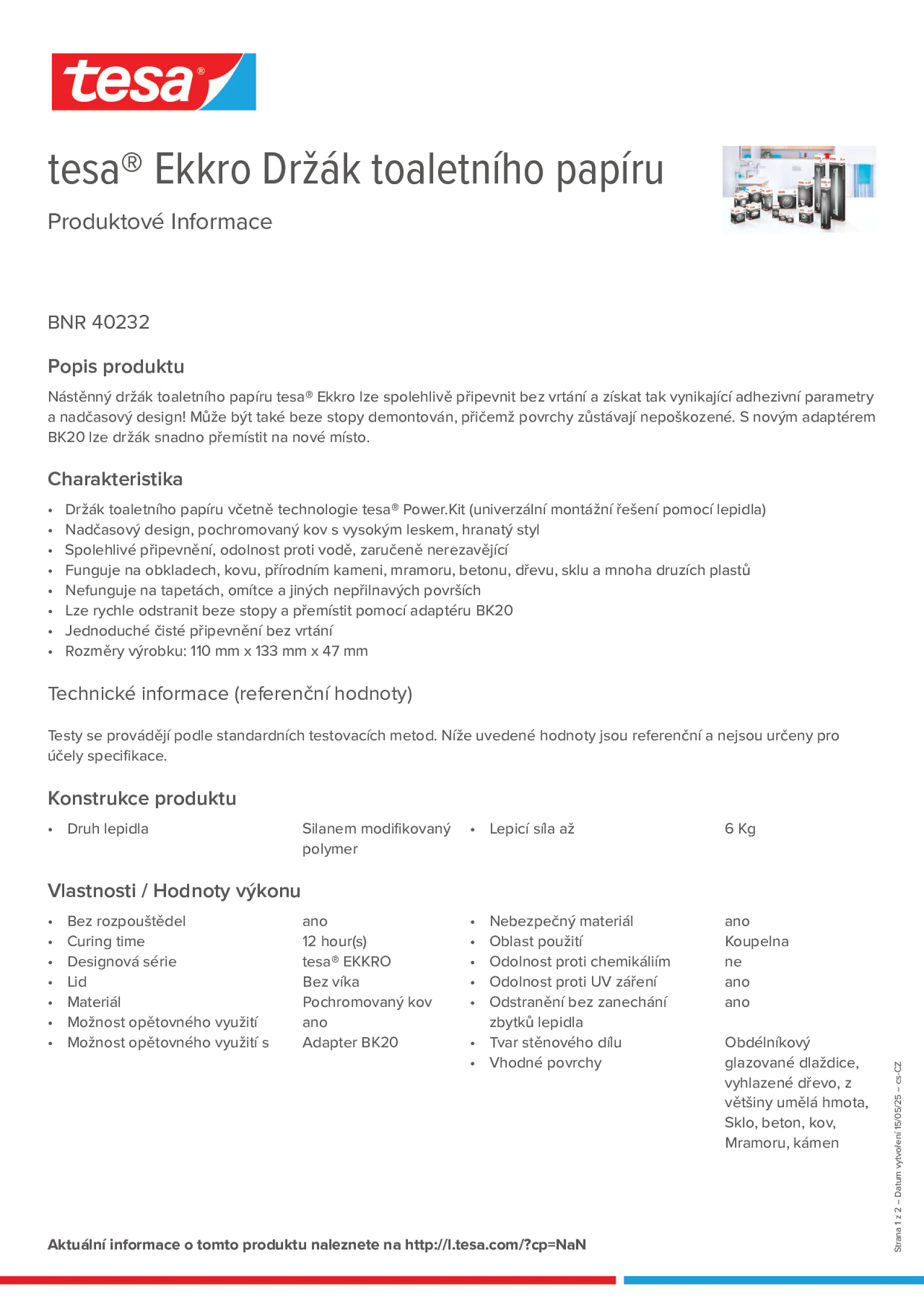 Product information_tesa® 40232_cs-CZ