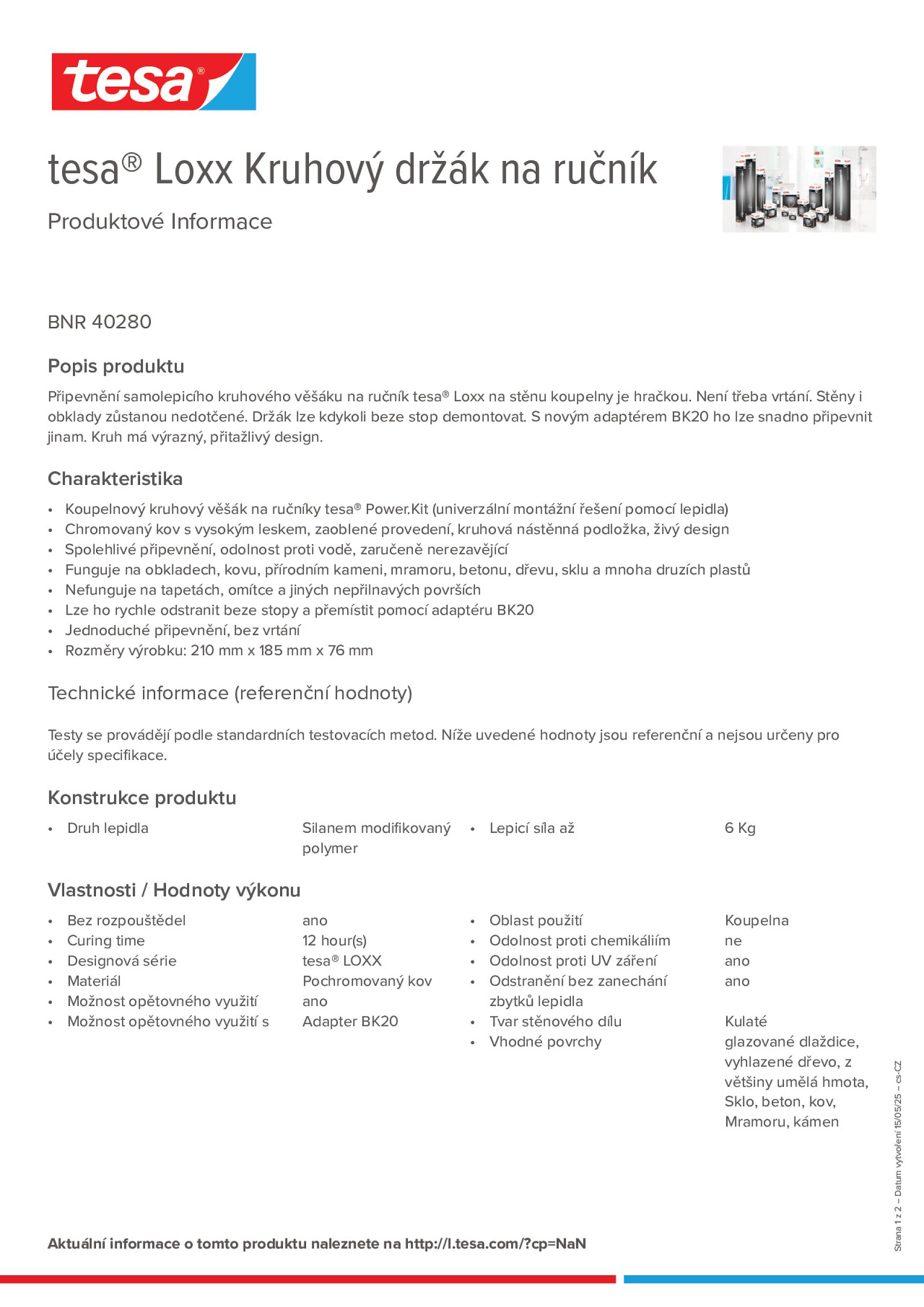Product information_tesa® 40280_cs-CZ