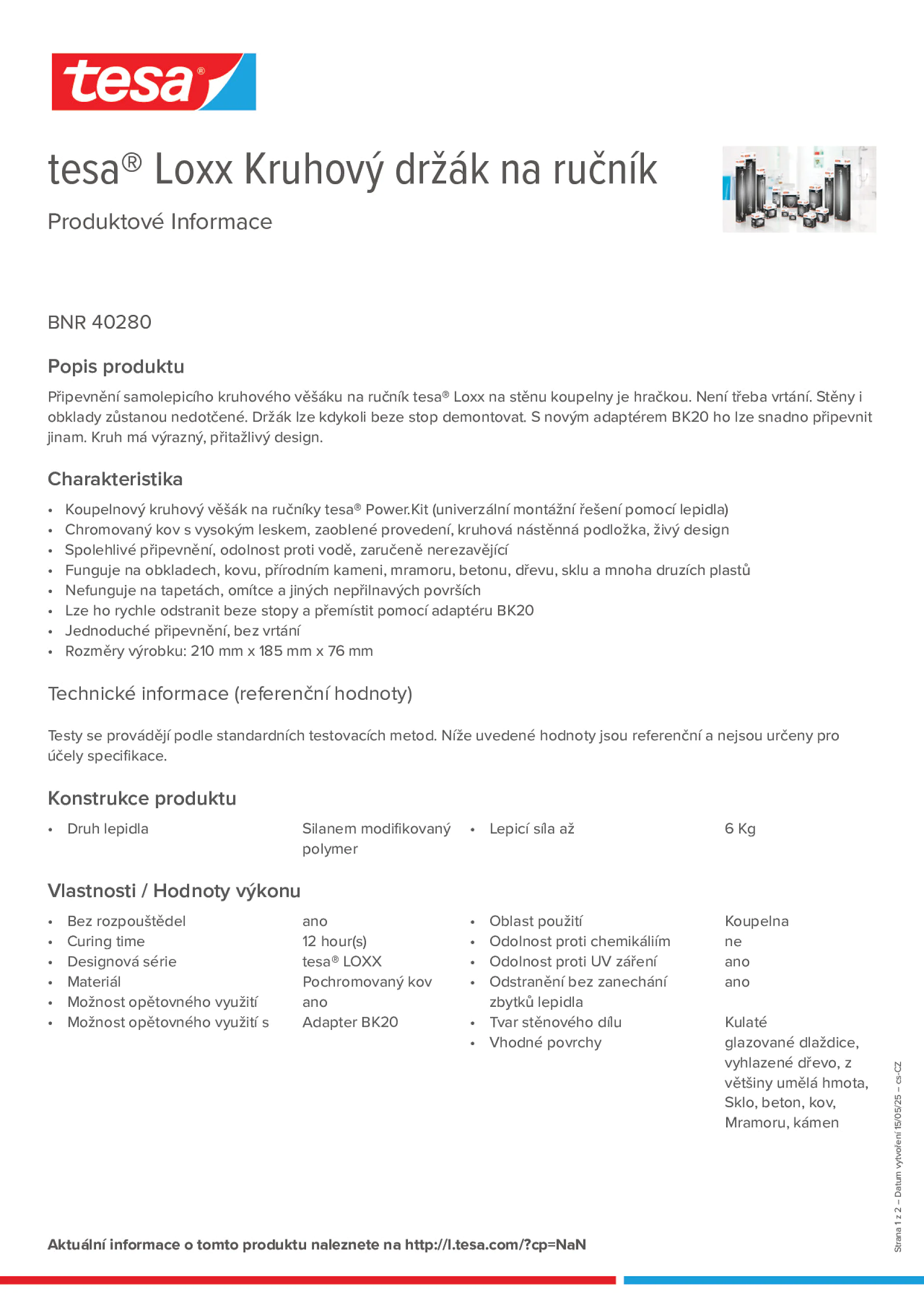 Product information_tesa® 40280_cs-CZ