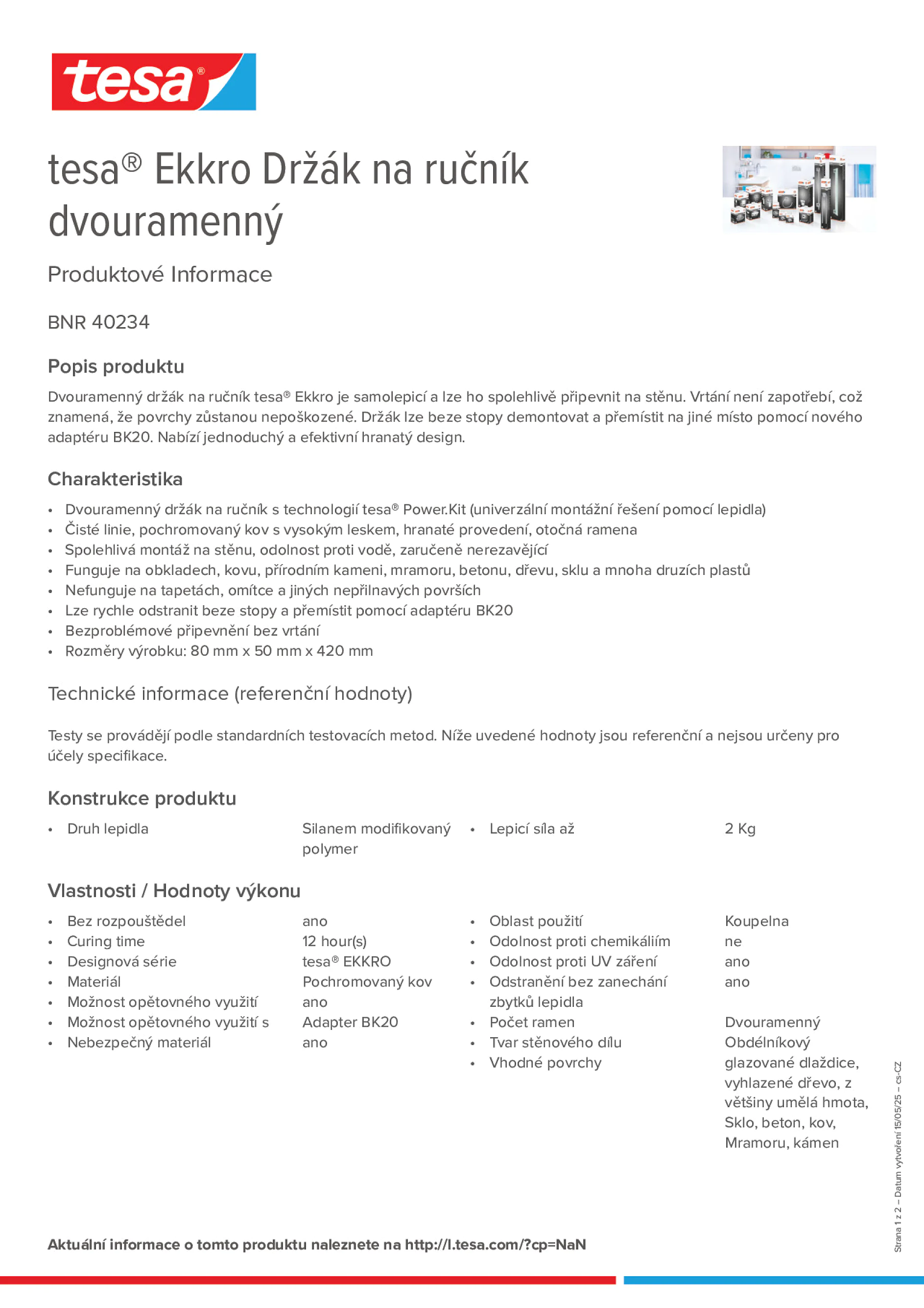 Product information_tesa® 40234_cs-CZ