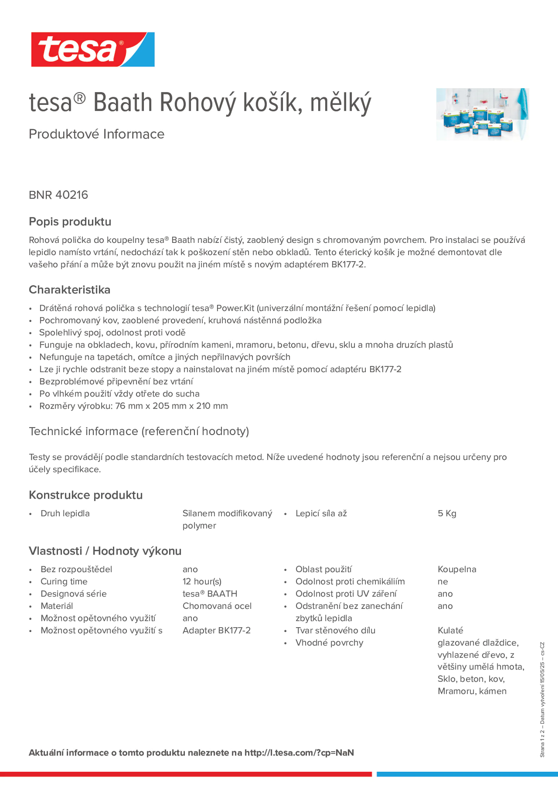 Product information_tesa® 40216_cs-CZ