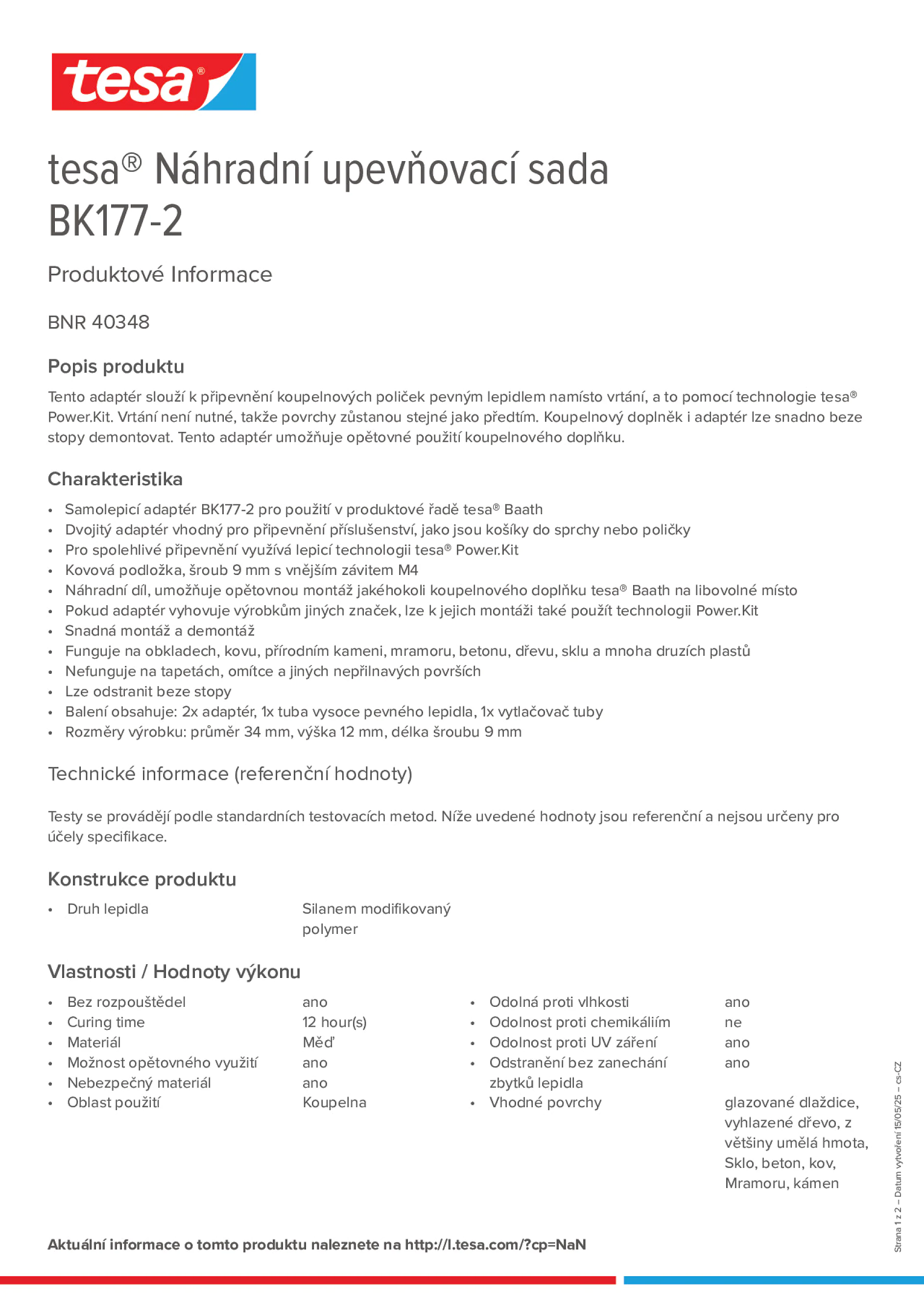 Product information_tesa® 40348_cs-CZ