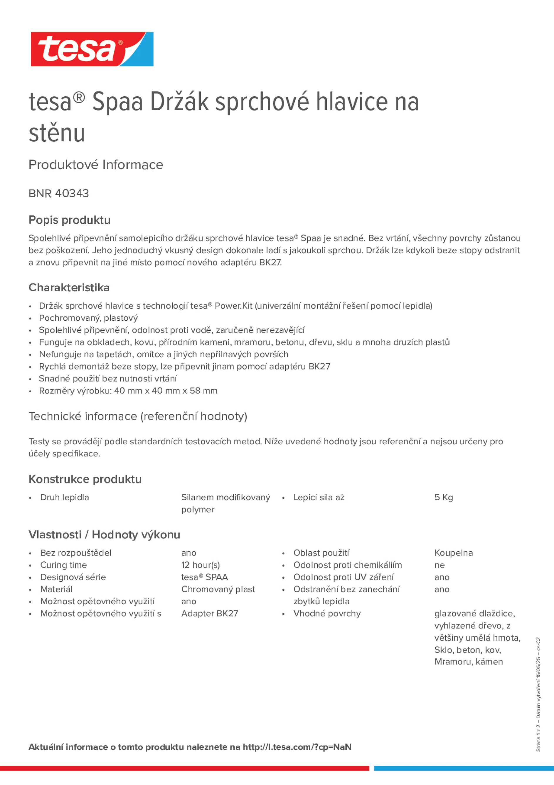 Product information_tesa® 40343_cs-CZ