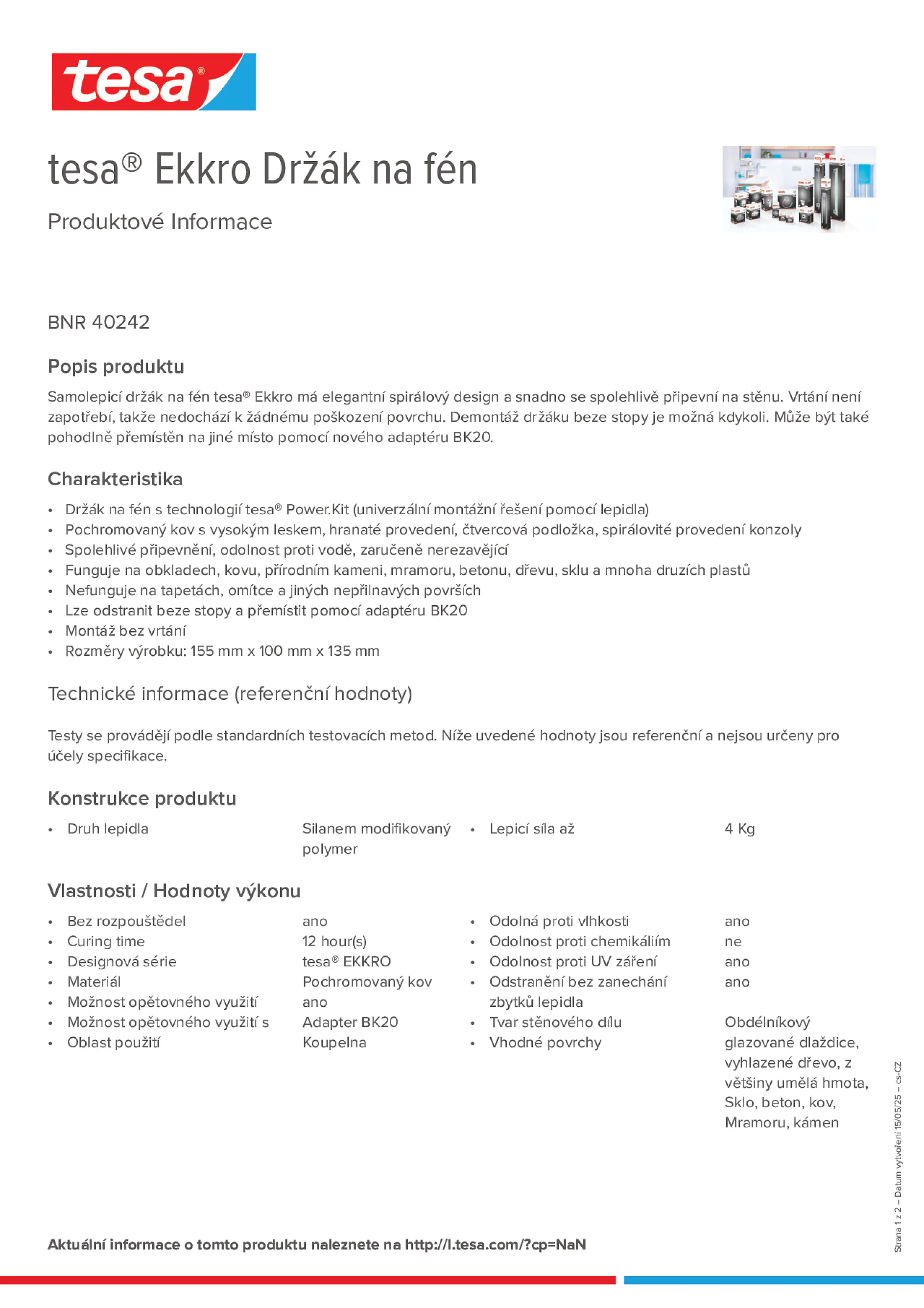 Product information_tesa® 40242_cs-CZ