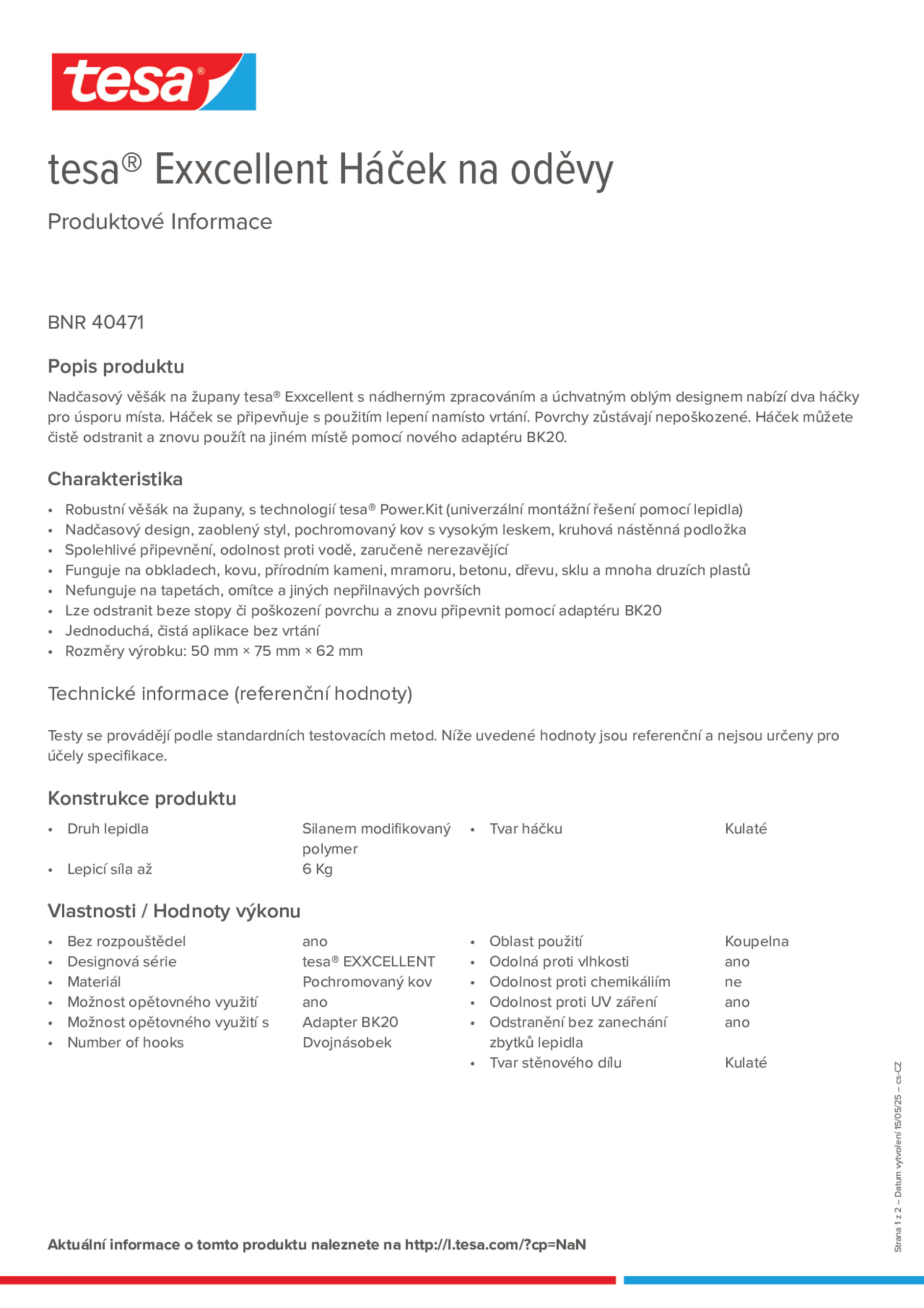 Product information_tesa® 40471_cs-CZ
