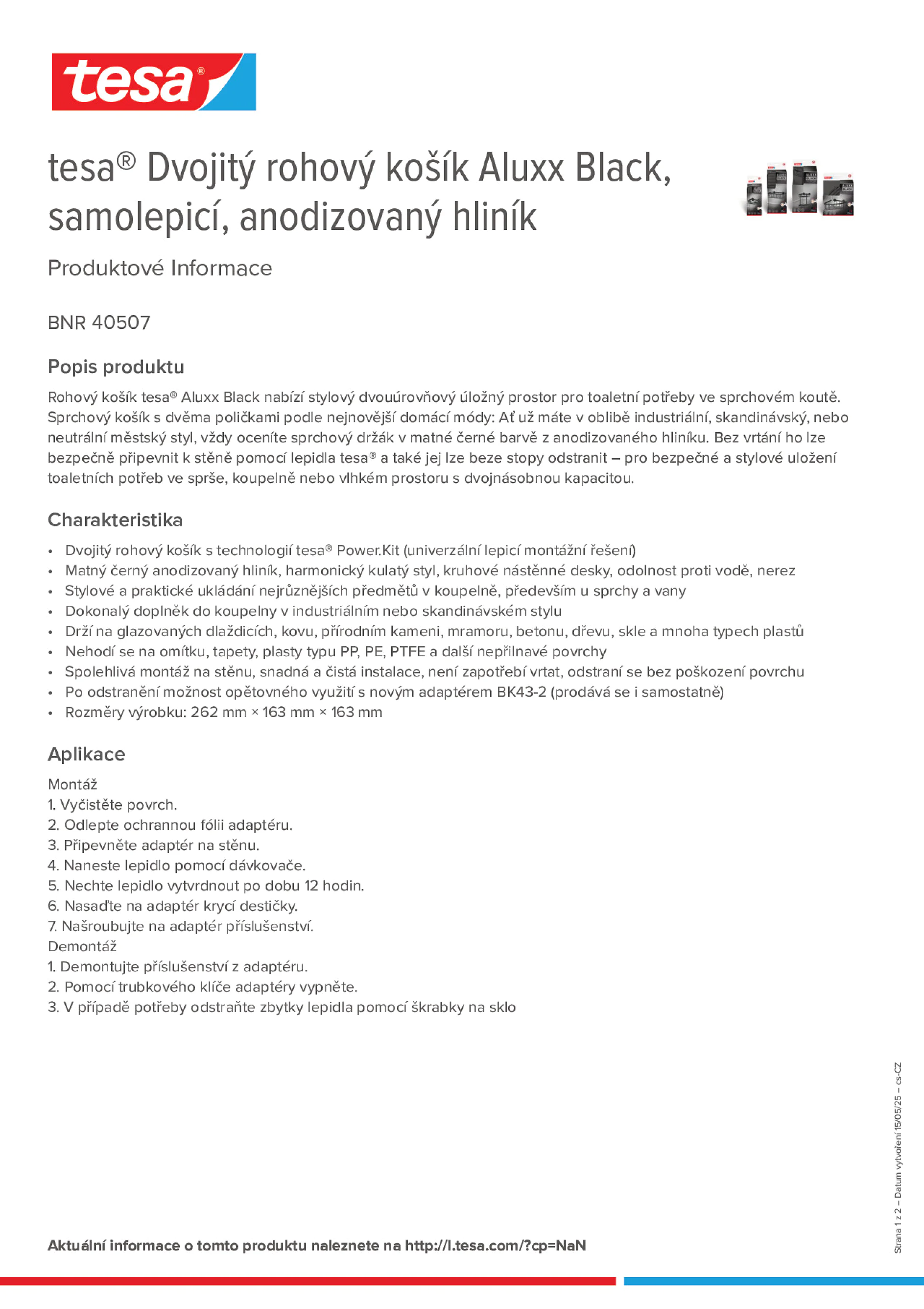 Product information_tesa® 40507_cs-CZ