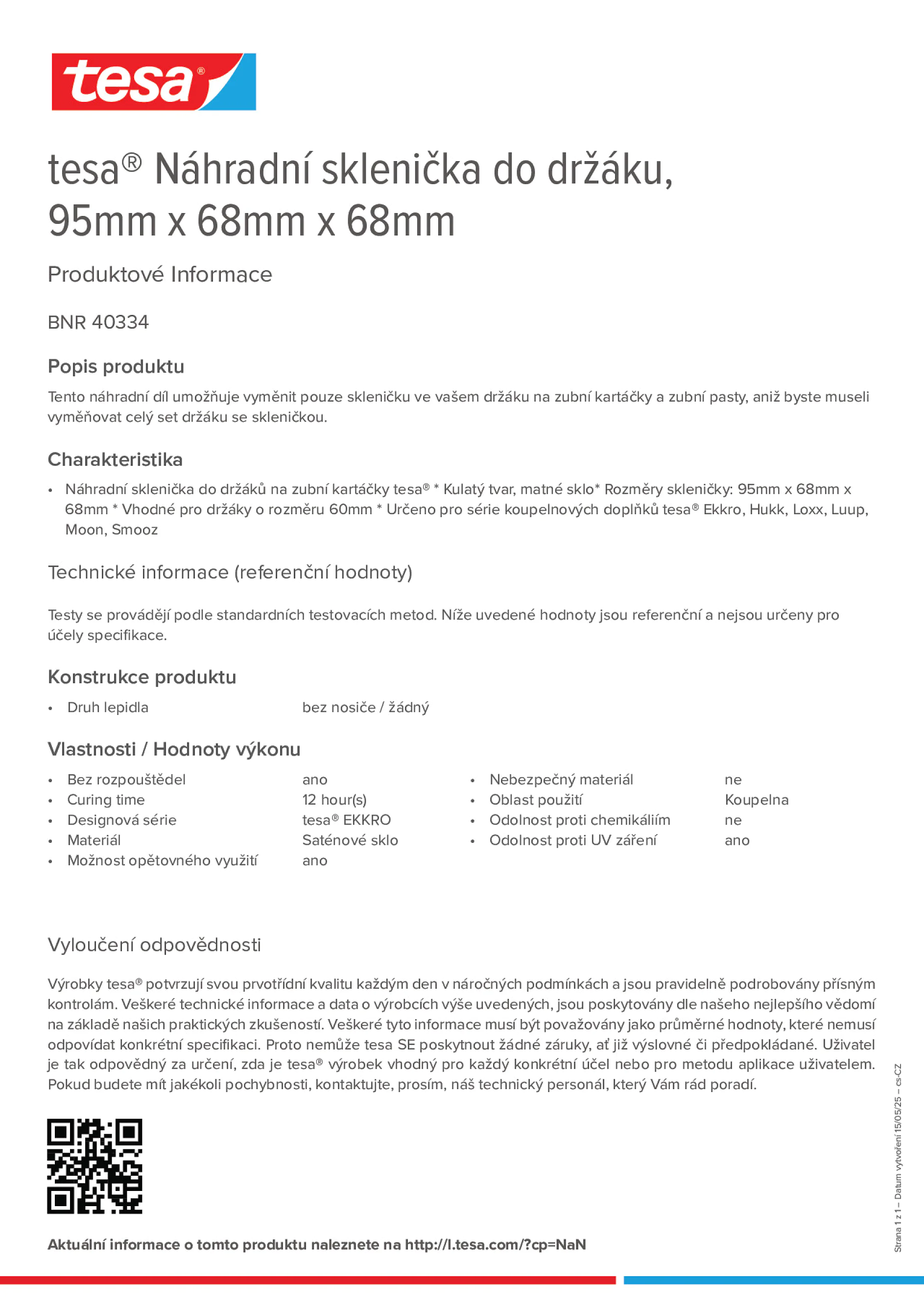 Product information_tesa® 40334_cs-CZ