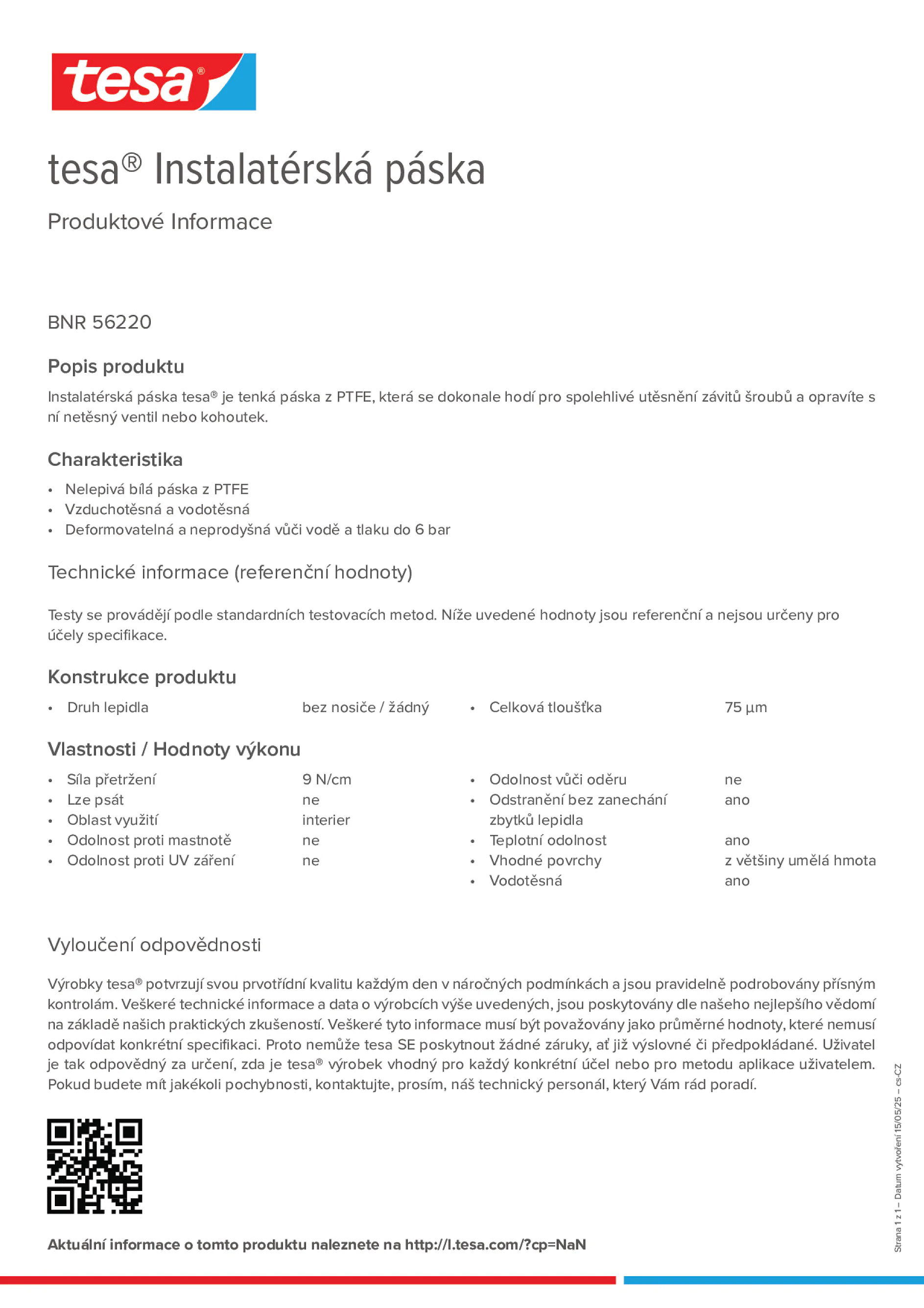 Product information_tesa® 56220_cs-CZ