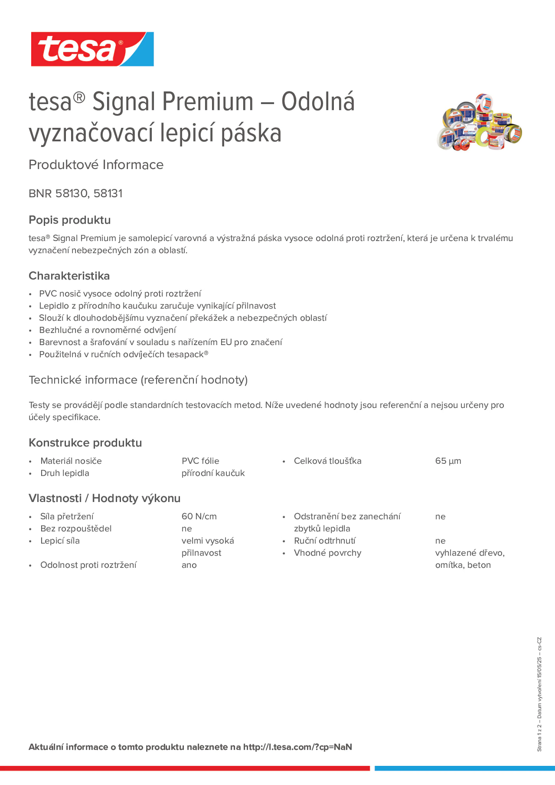 Product information_tesa® 58131_cs-CZ