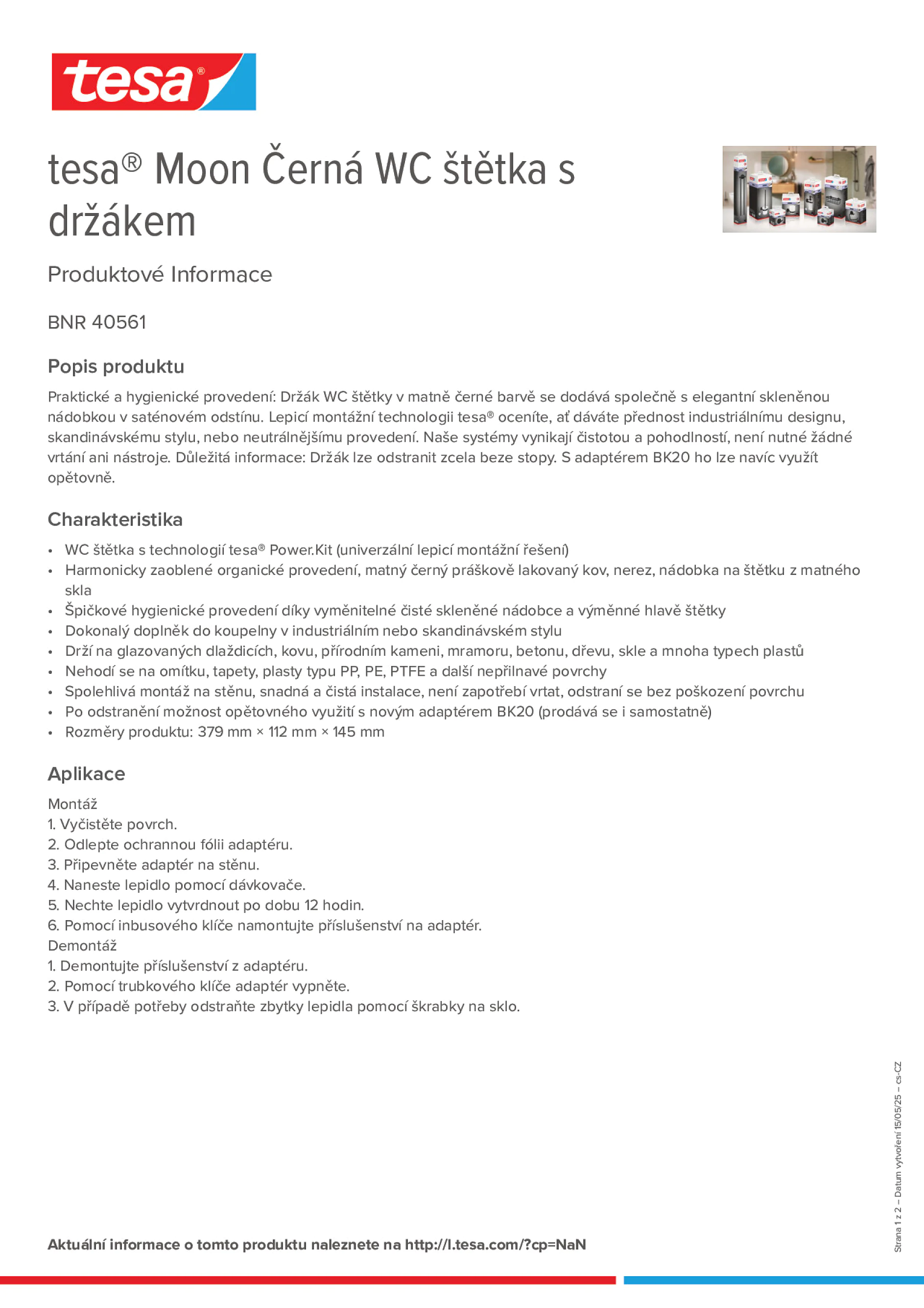 Product information_tesa® 40561_cs-CZ