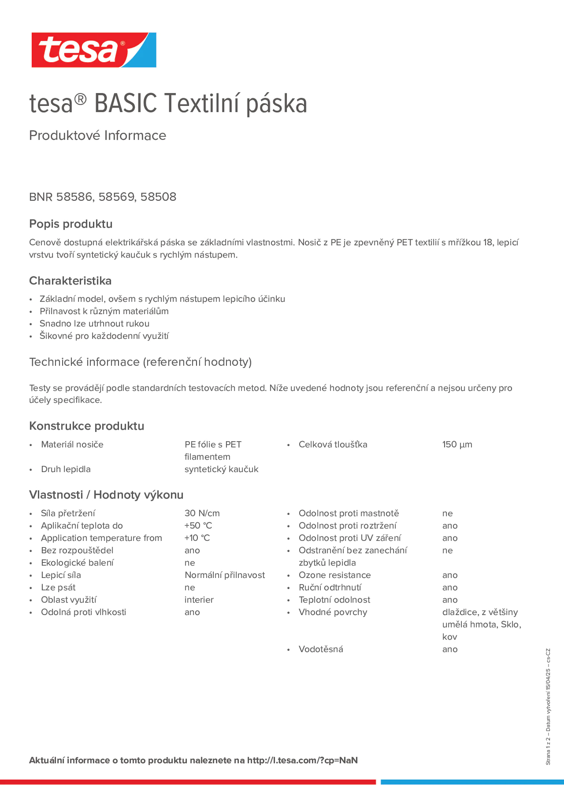 Product information_tesa® 58569_cs-CZ