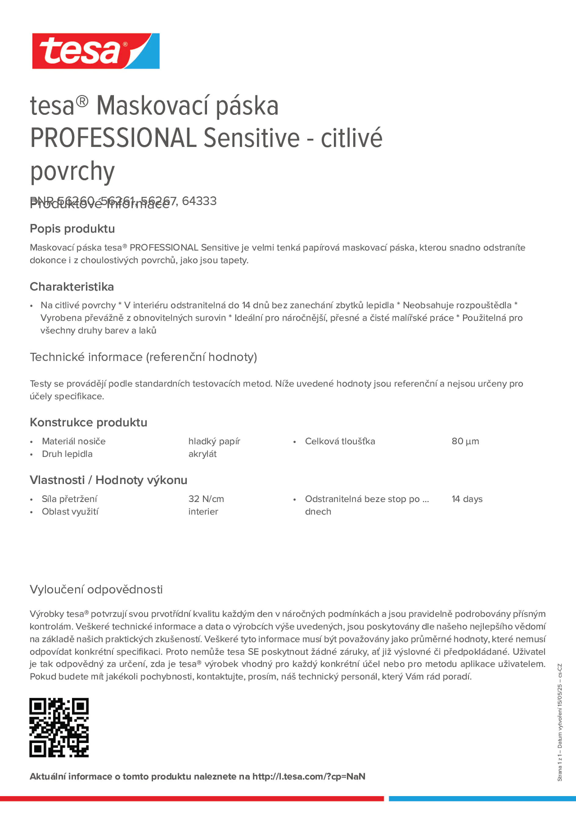 Product information_tesa® 56260_cs-CZ
