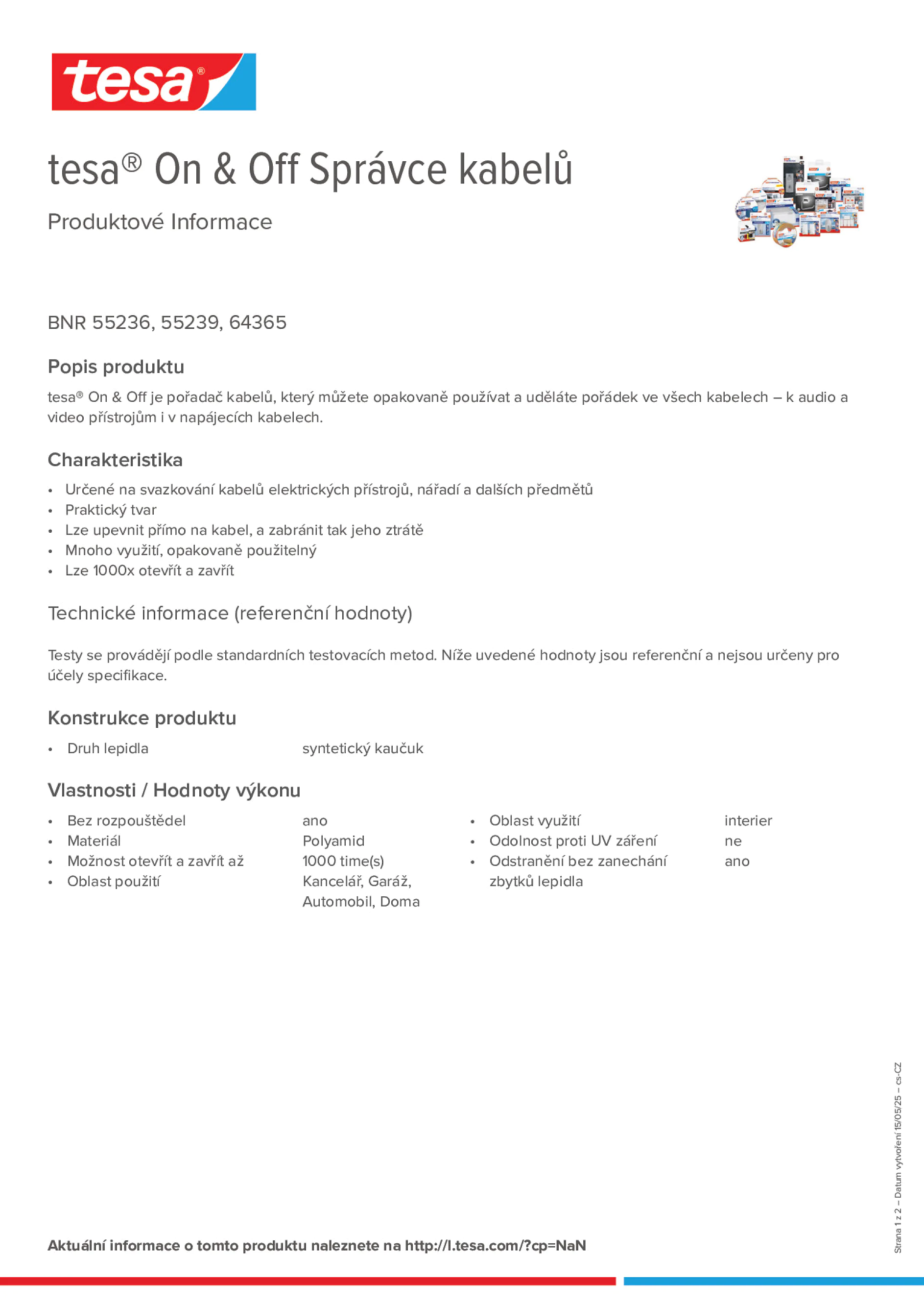 Product information_tesa® On & Off 55236_cs-CZ