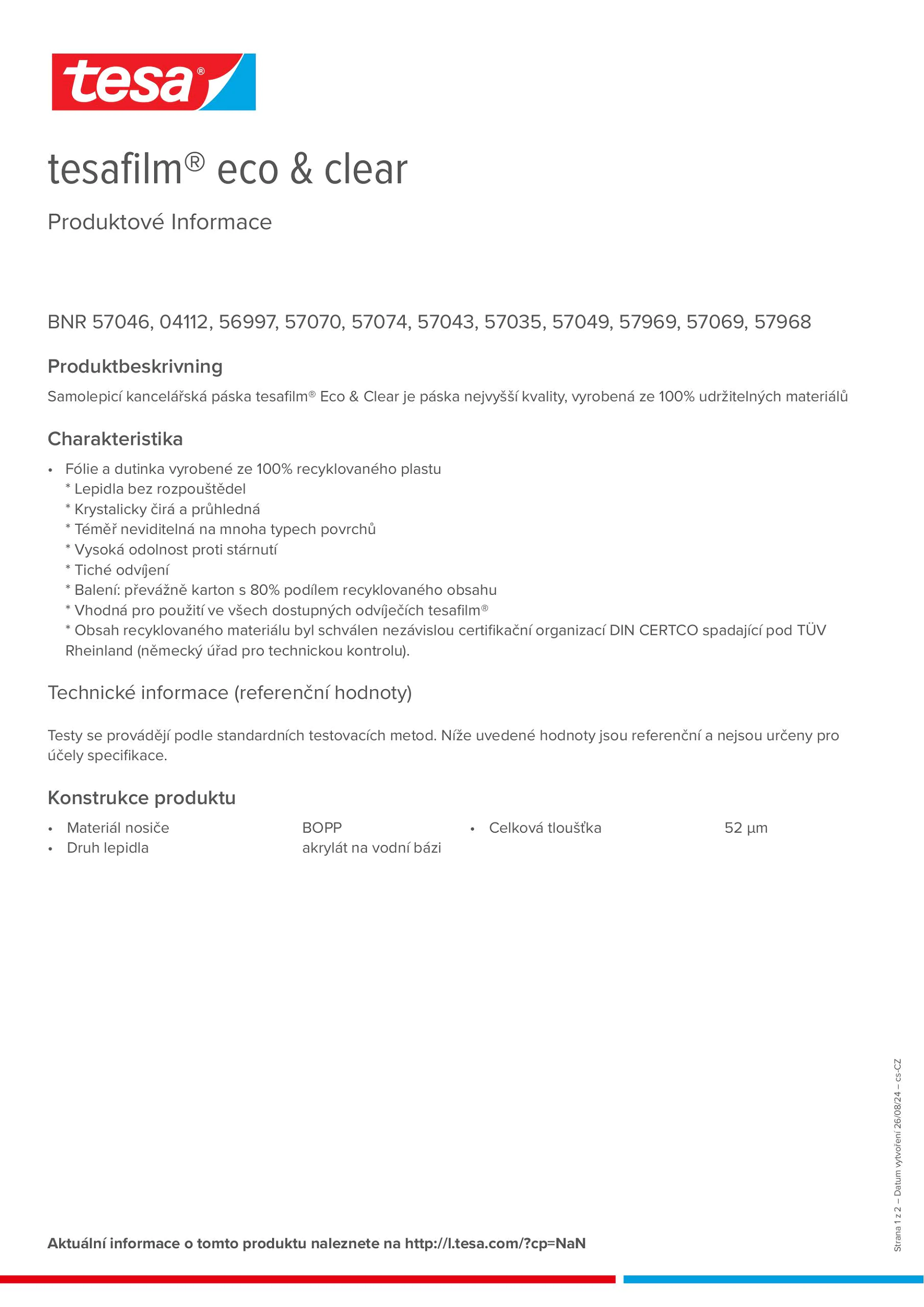 Product information_tesafilm® 56997_cs-CZ