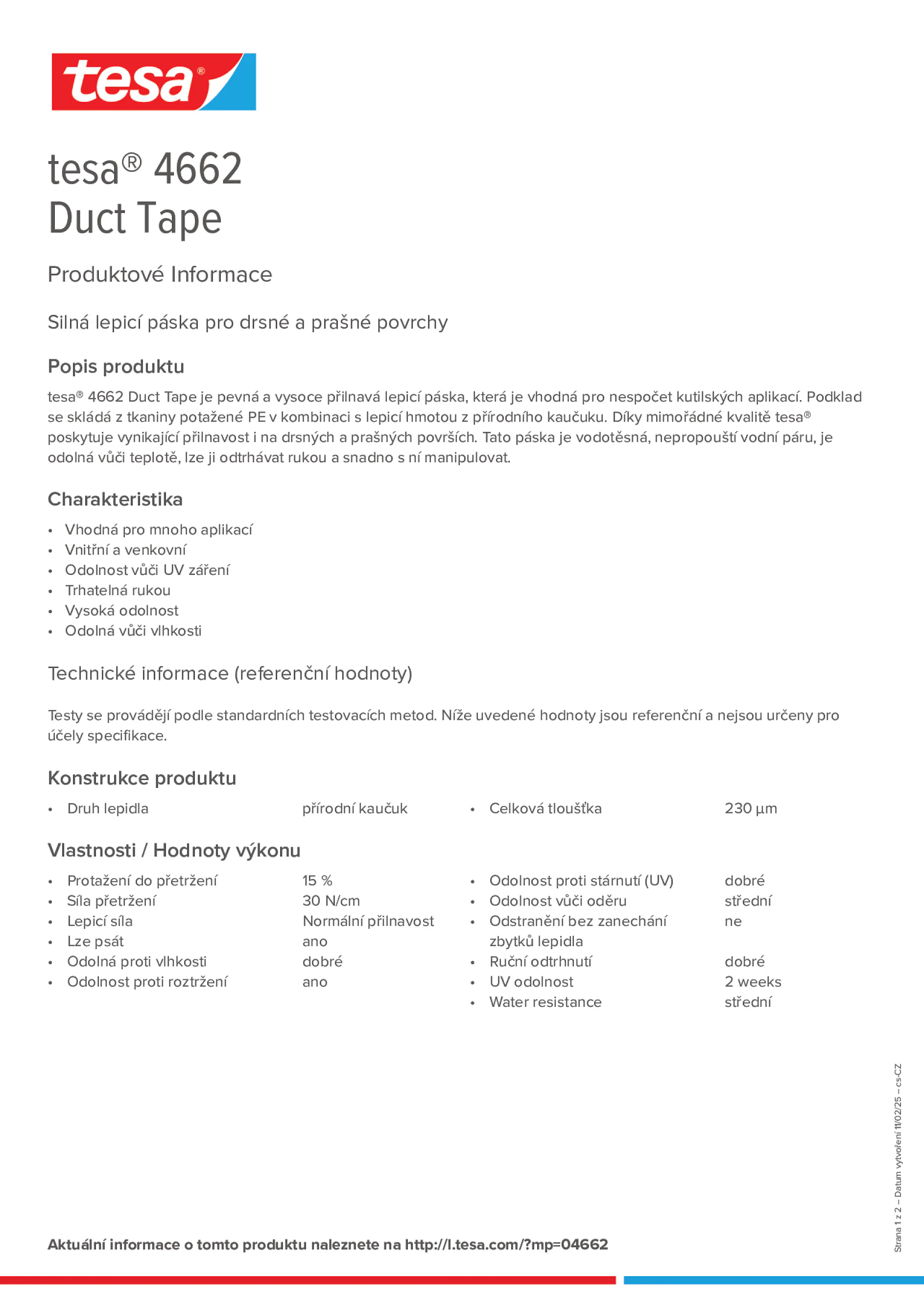 Product information_tesa® 04662_cs-CZ