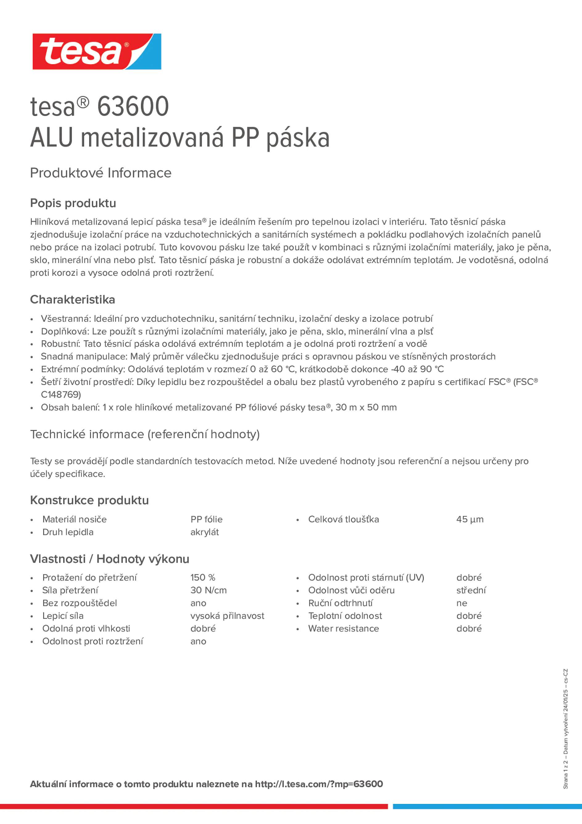 Product information_tesa® 63600_cs-CZ