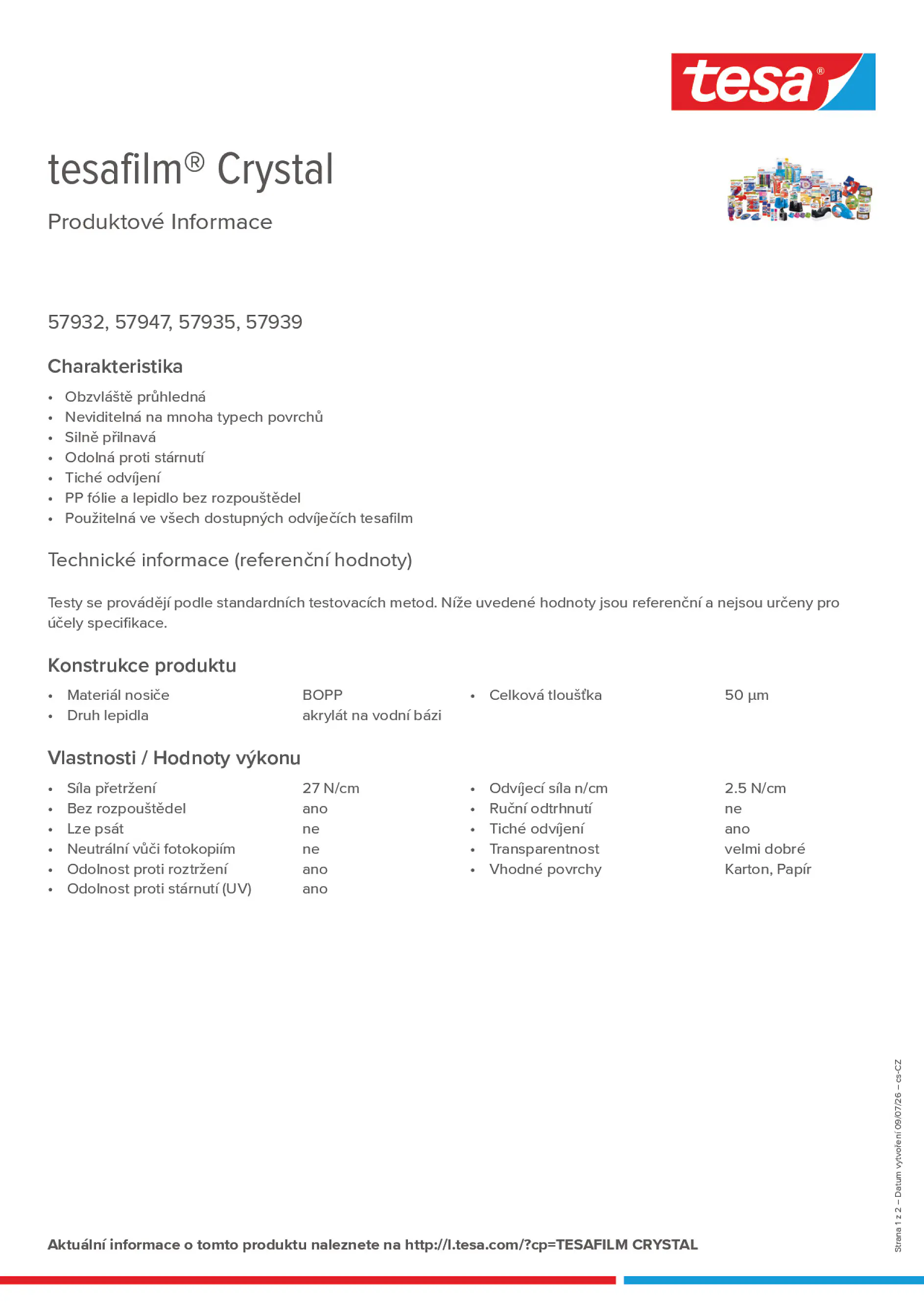 Product information_tesafilm® 4132_cs-CZ