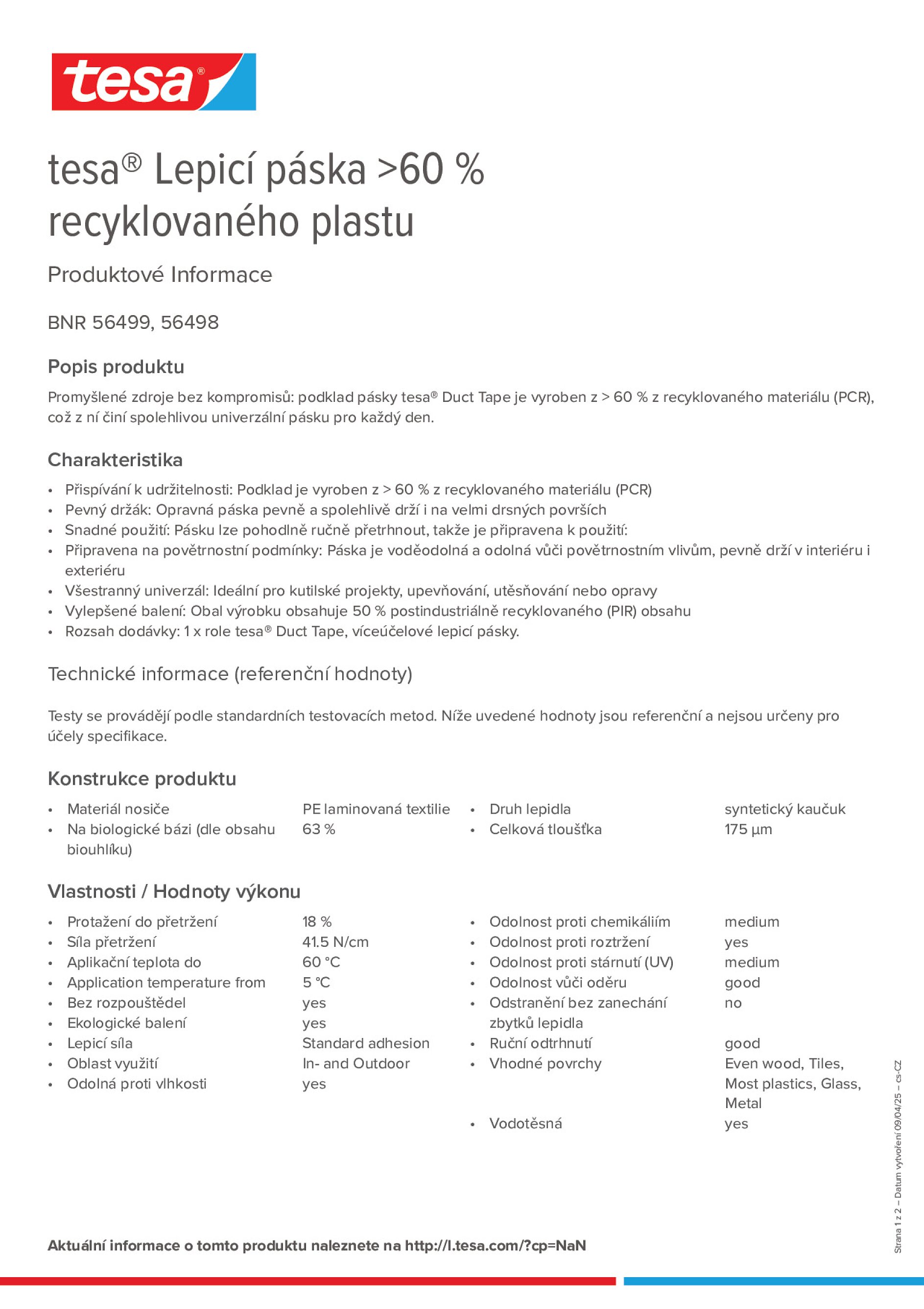 Product information_tesa® 04615_cs-CZ