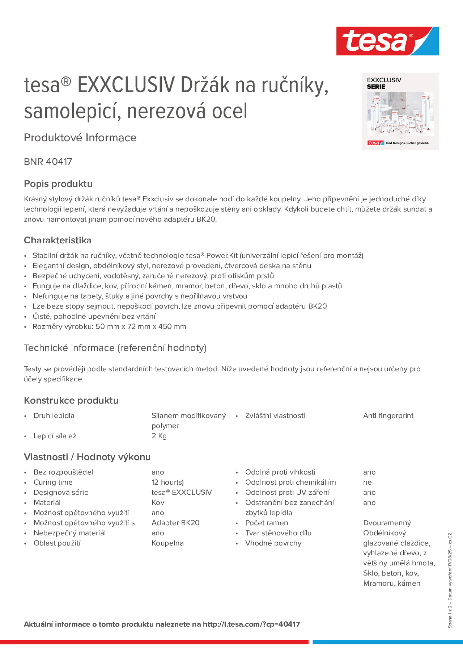 Product information_tesa® 40417_cs-CZ