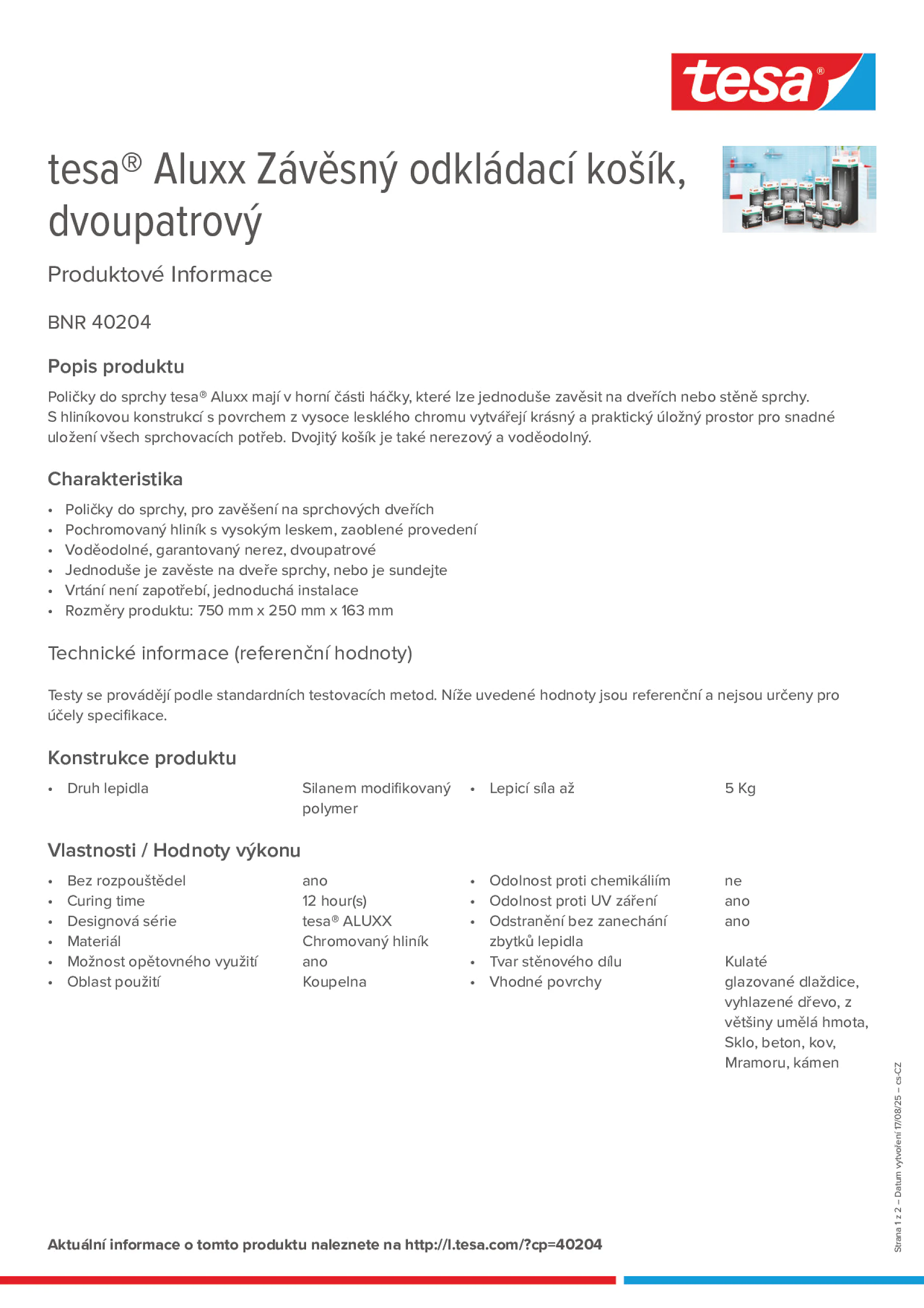 Product information_tesa® 40204_cs-CZ