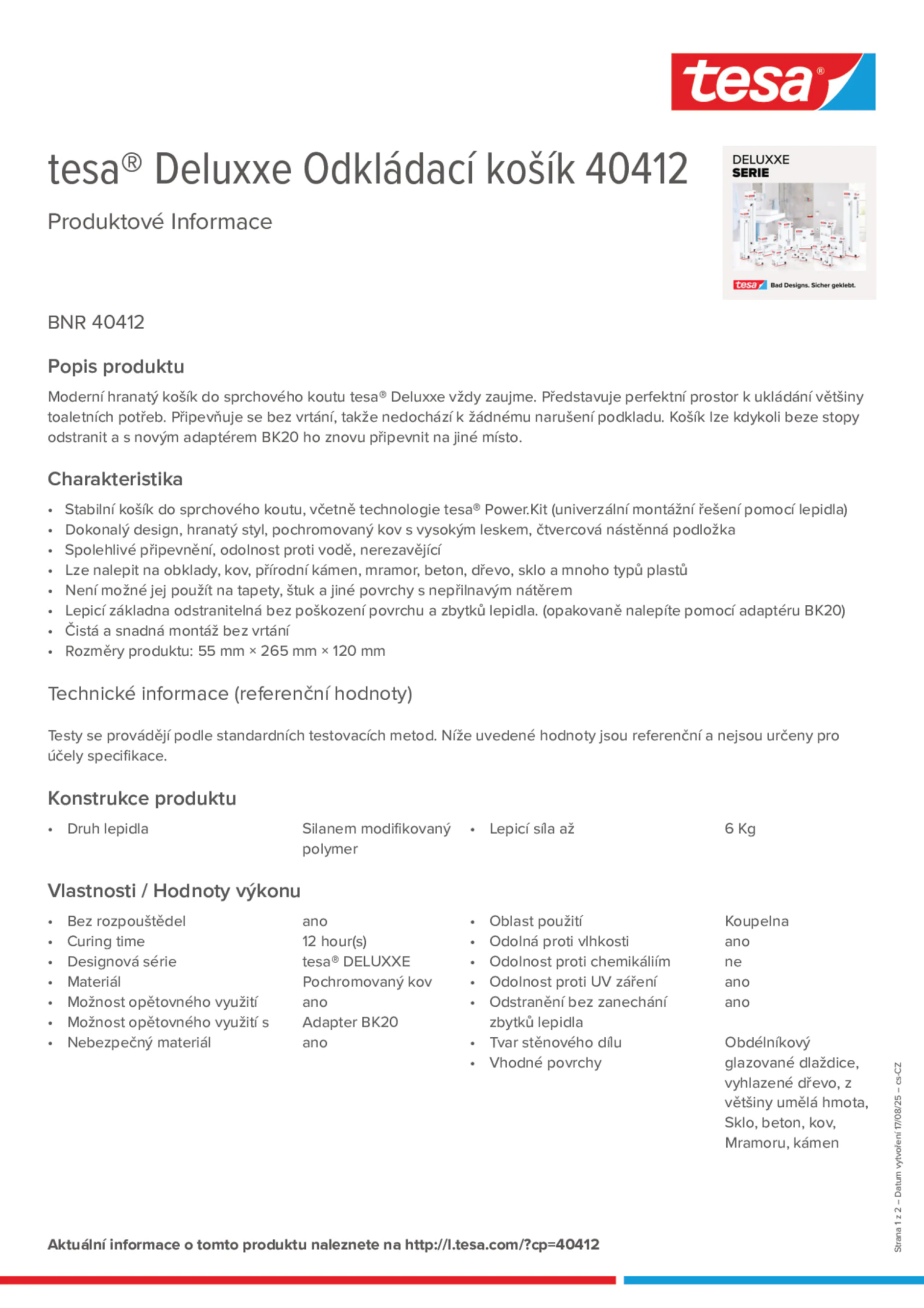 Product information_tesa® 40412_cs-CZ