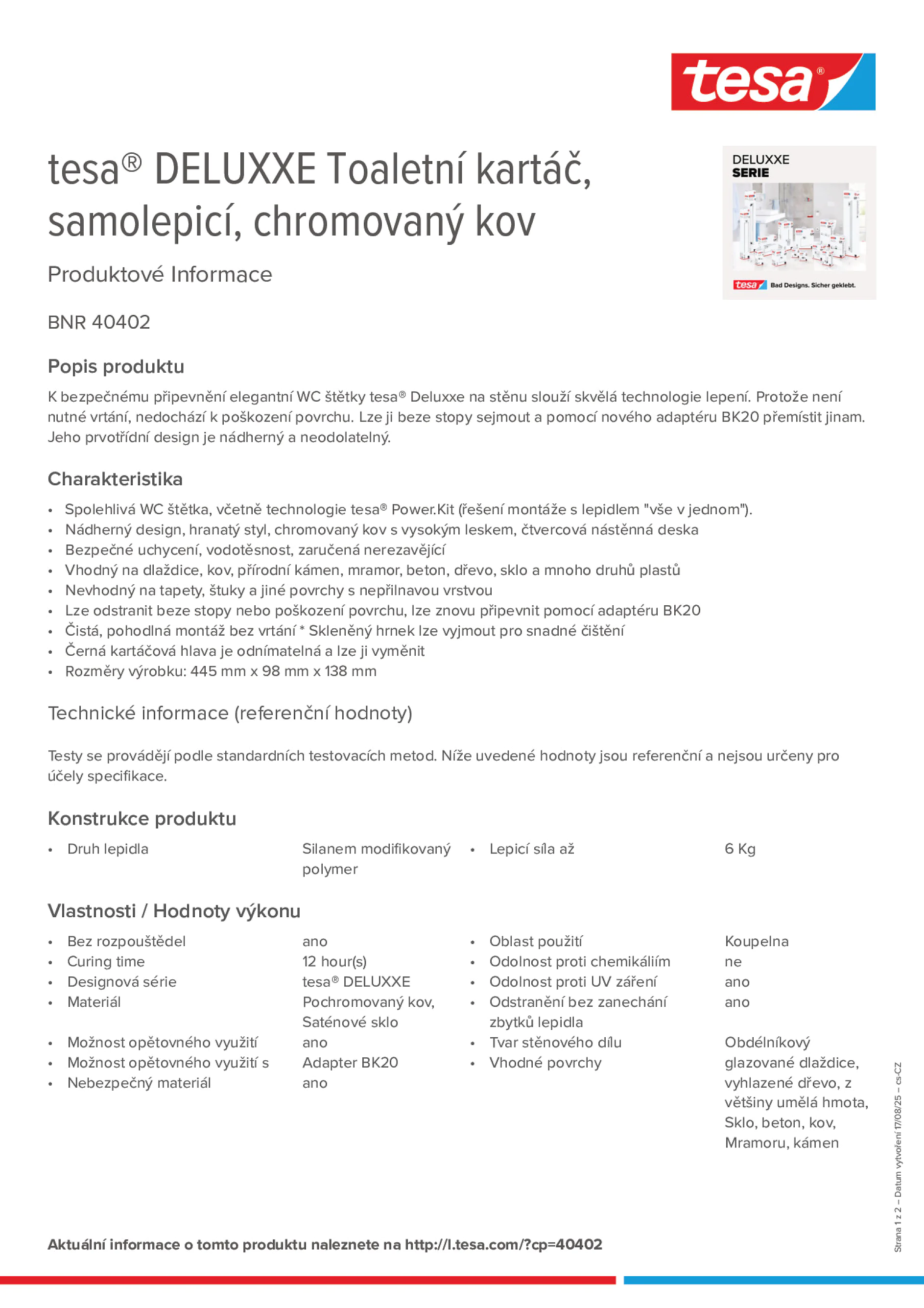 Product information_tesa® 40402_cs-CZ