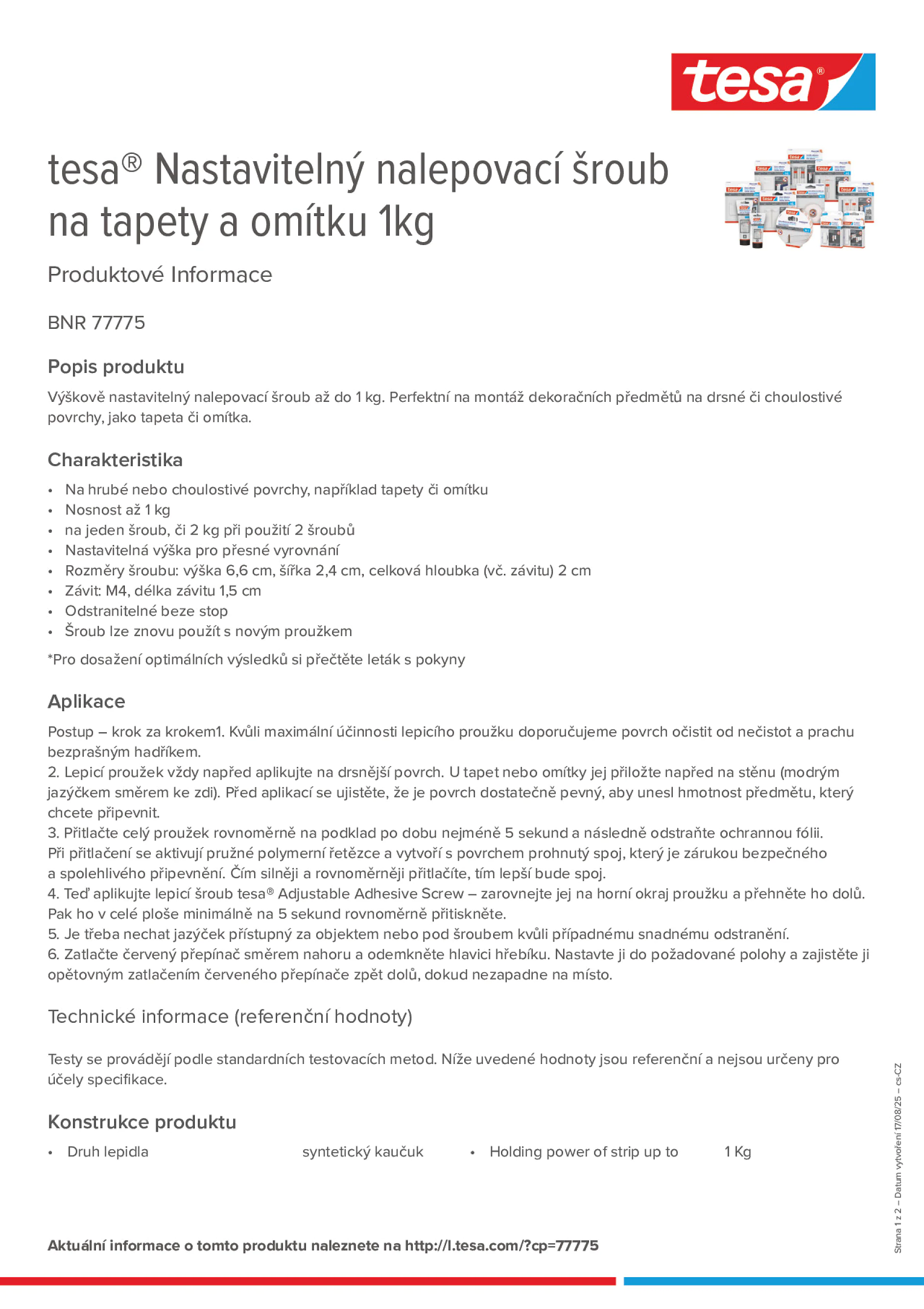 Product information_tesa® 77775_cs-CZ