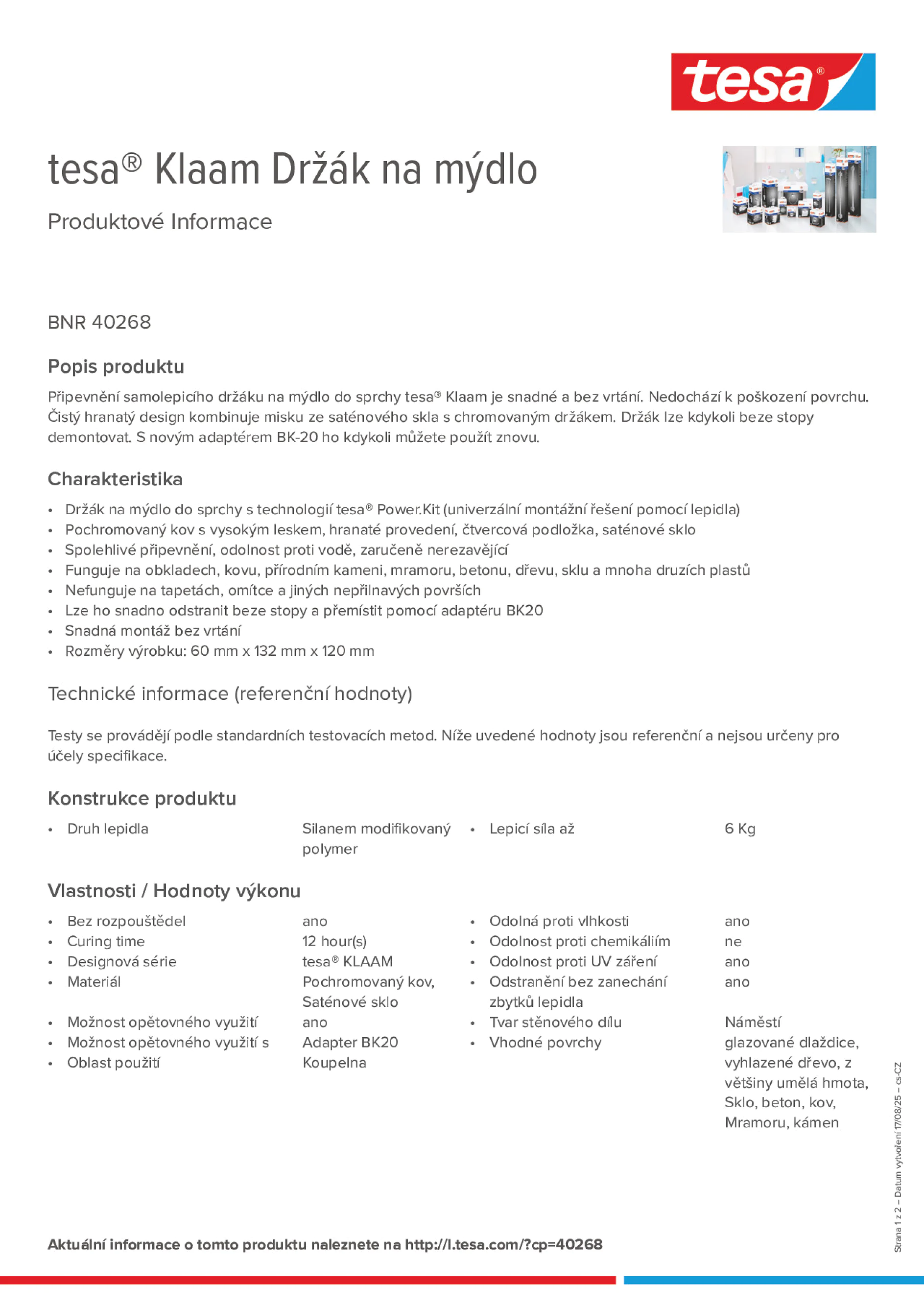 Product information_tesa® 40268_cs-CZ