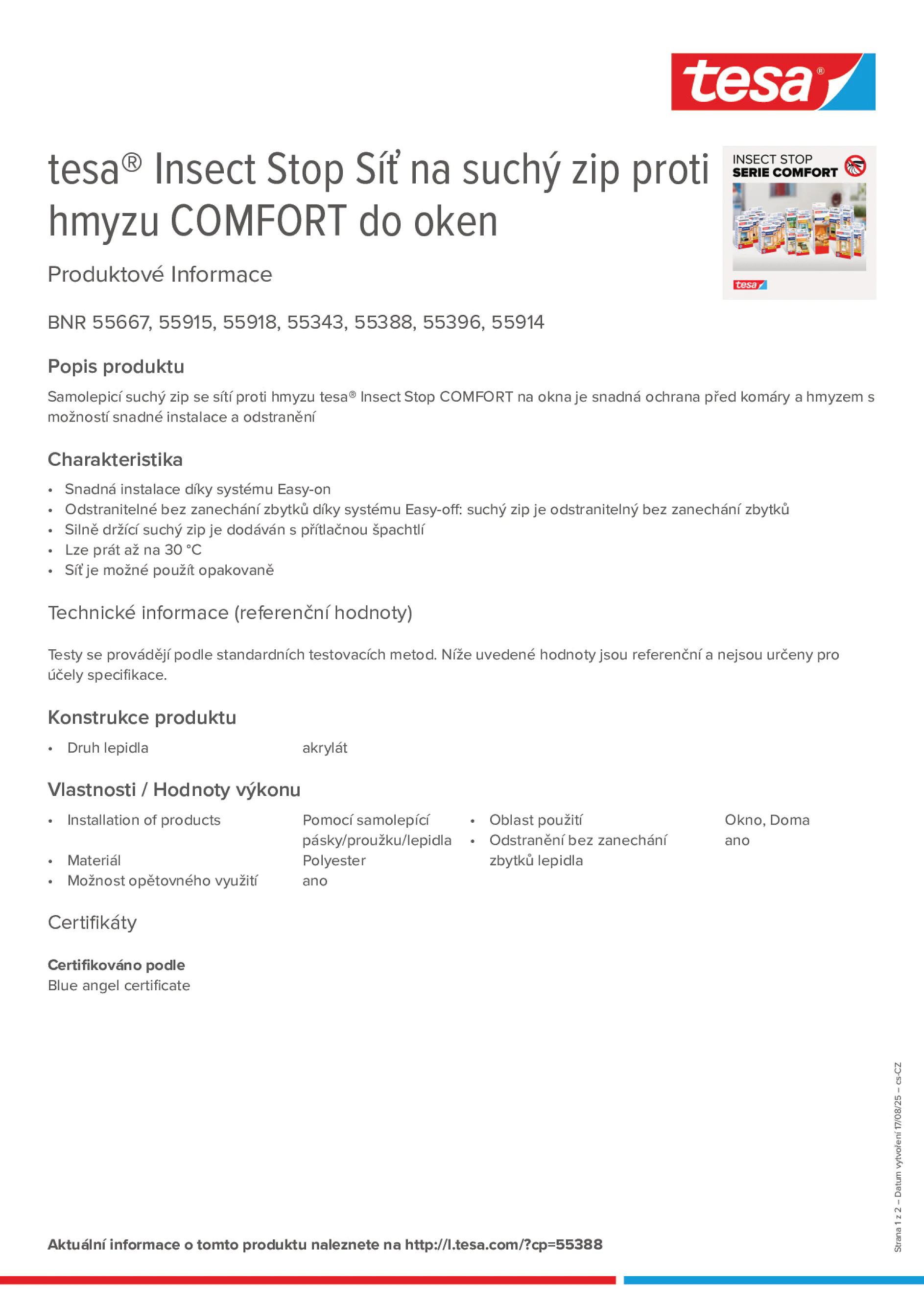 Product information_tesa® 55667_cs-CZ