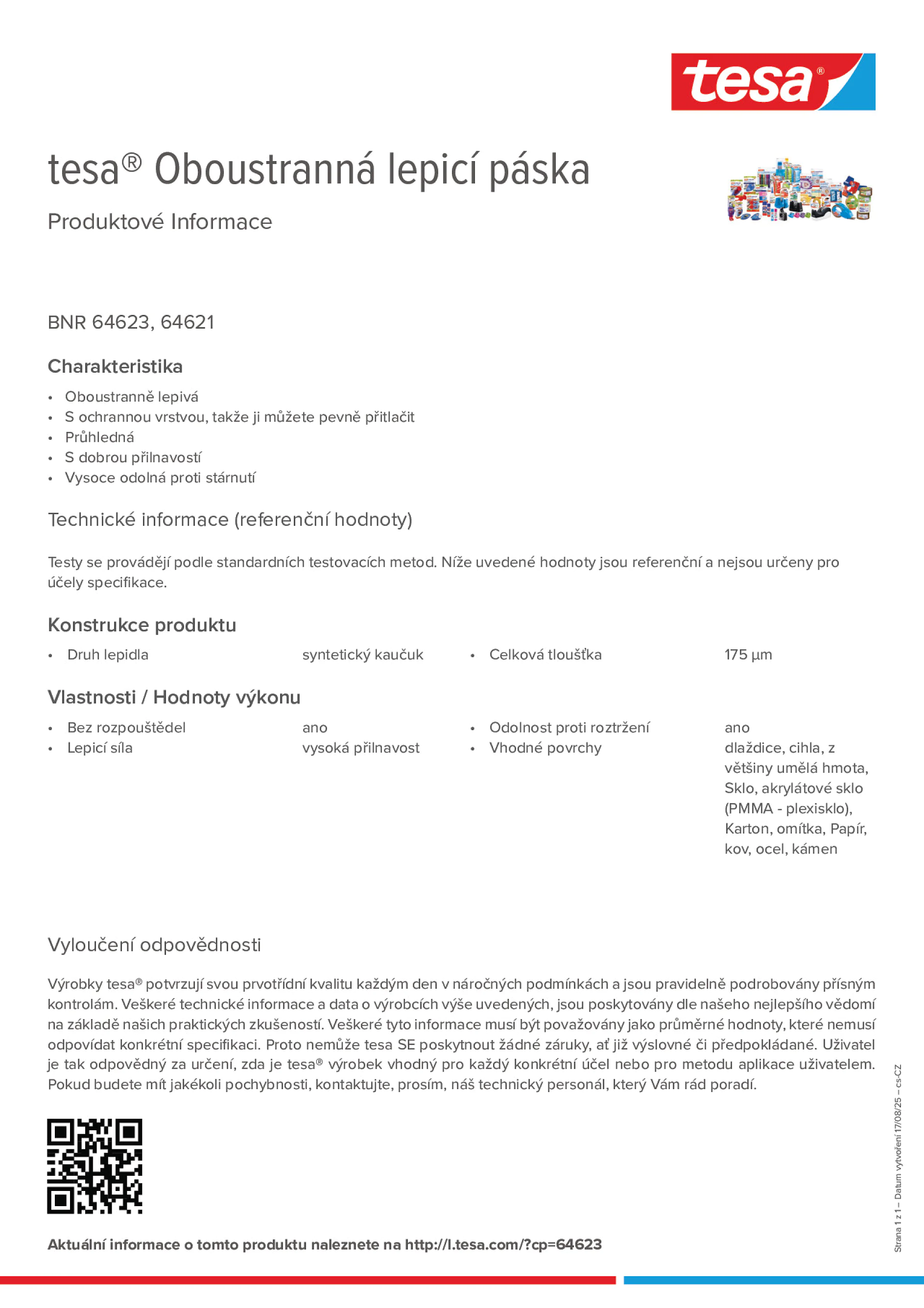 Product information_tesa® 64621_cs-CZ
