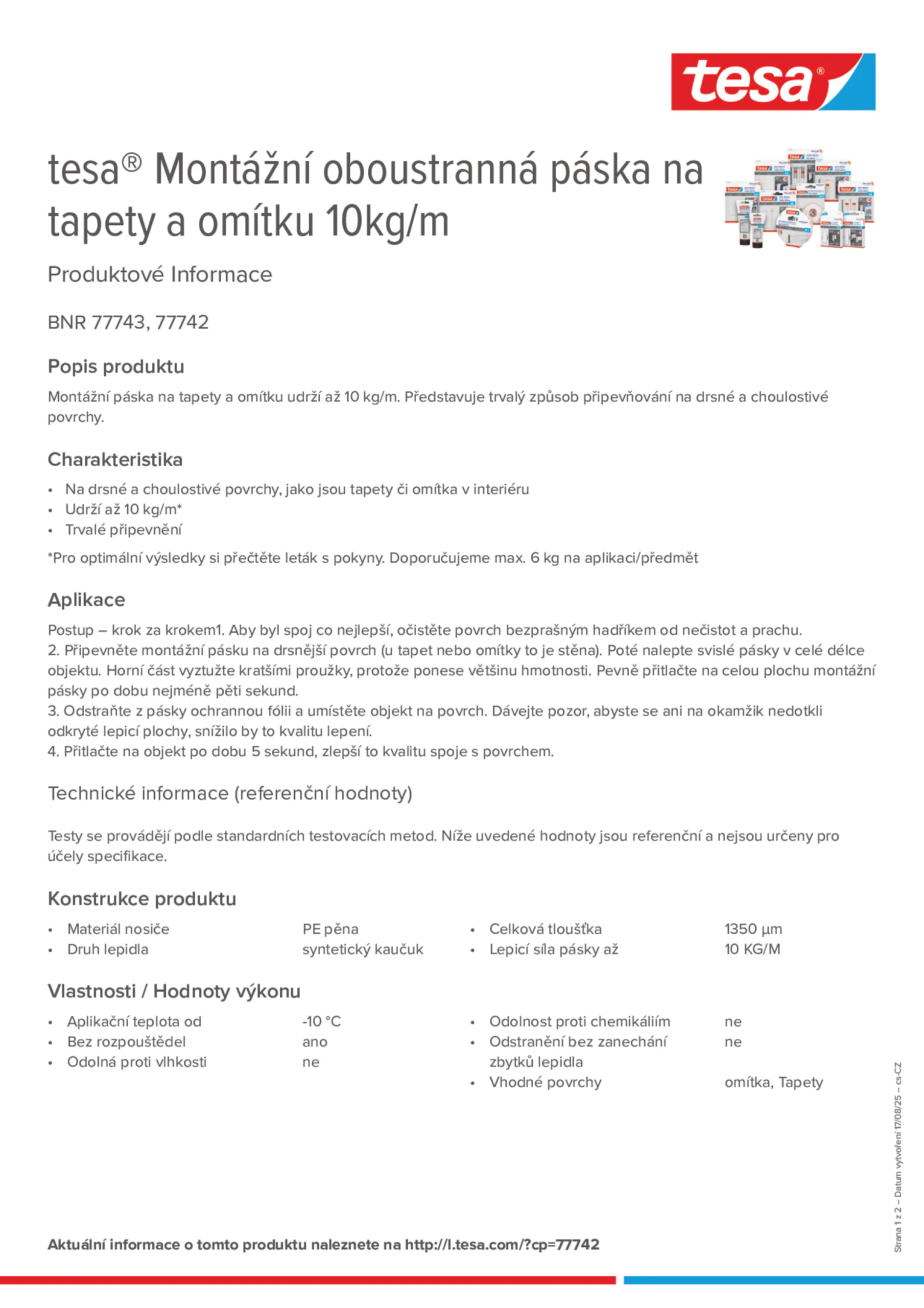 Product information_tesa® 77742_cs-CZ