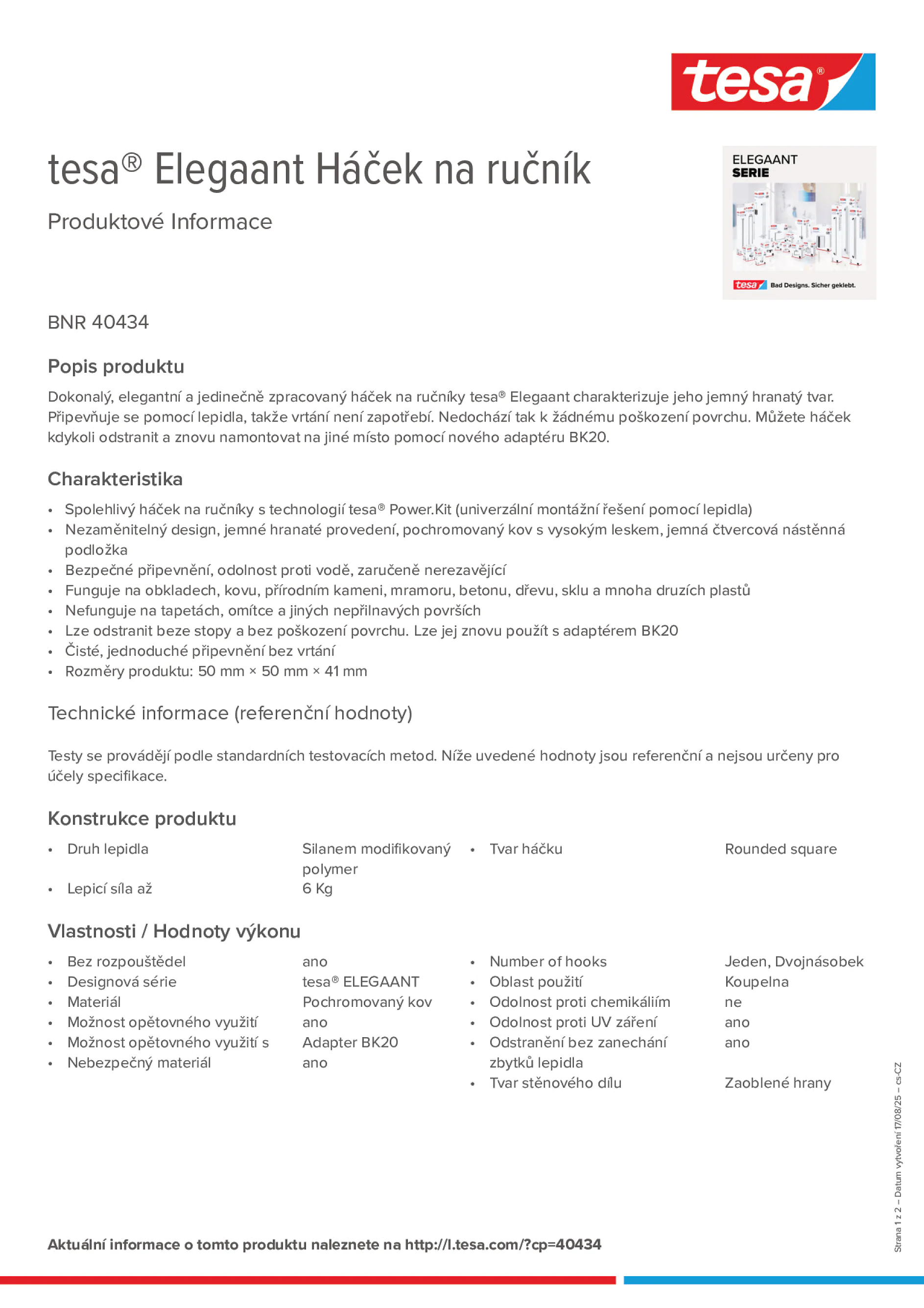 Product information_tesa® 40434_cs-CZ