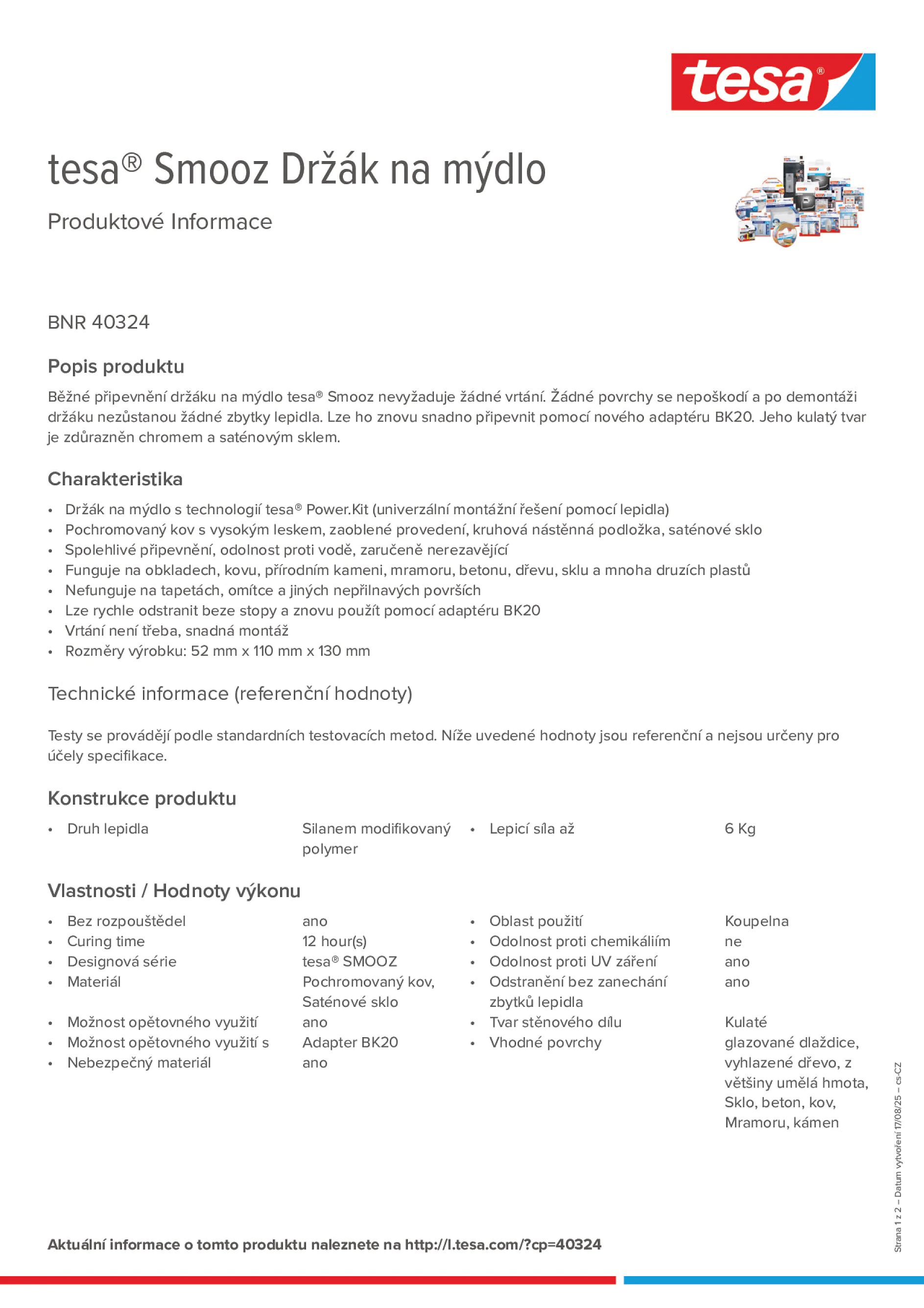 Product information_tesa® 40324_cs-CZ