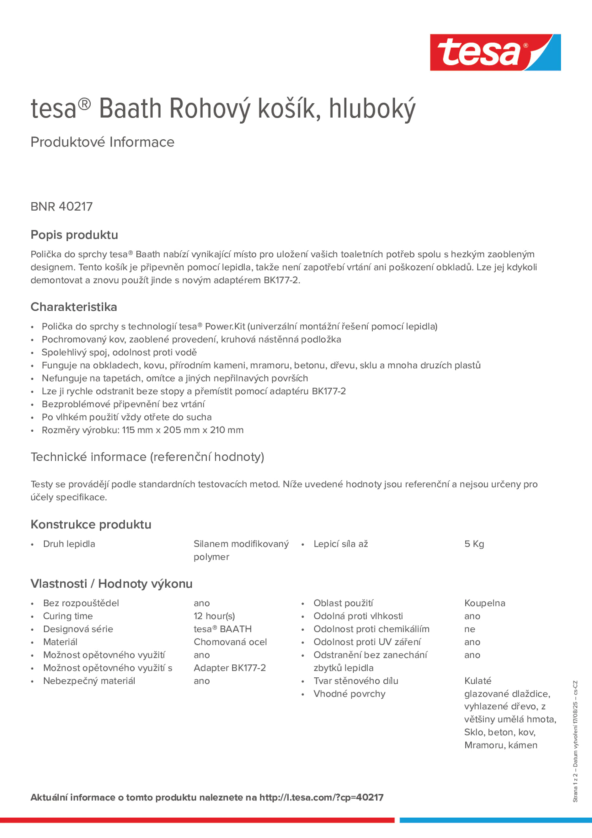 Product information_tesa® 40217_cs-CZ