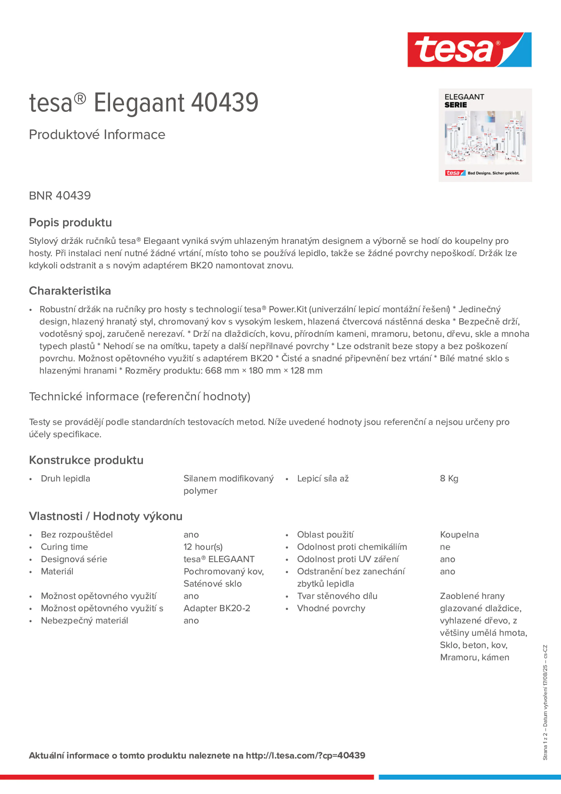 Product information_tesa® 40439_cs-CZ