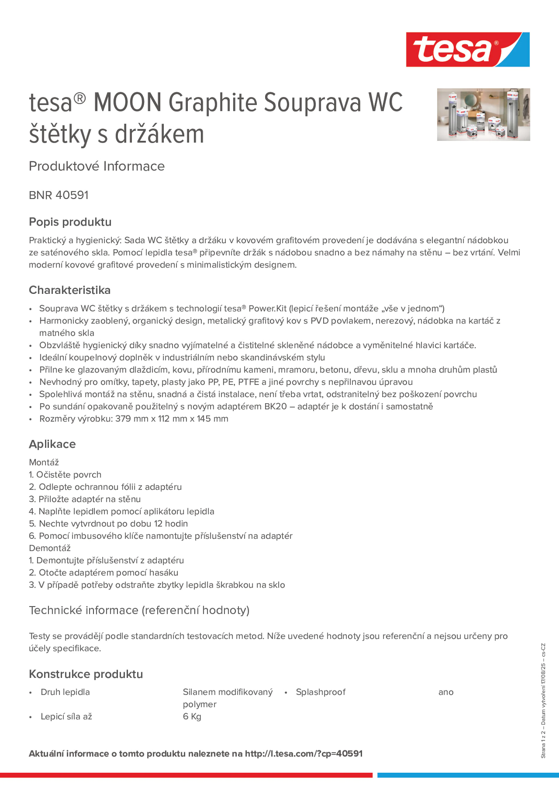 Product information_tesa® 40591_cs-CZ