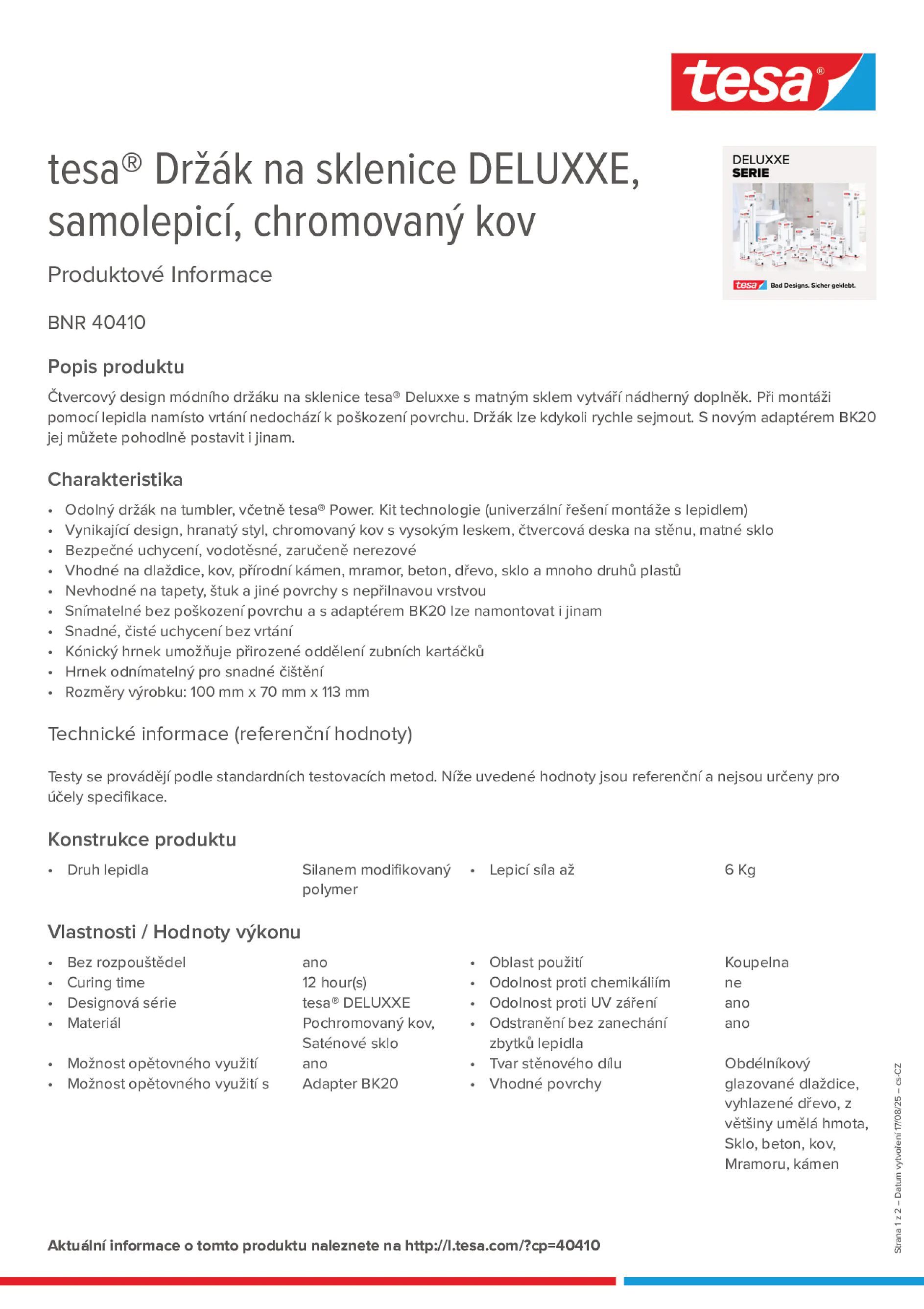 Product information_tesa® 40410_cs-CZ