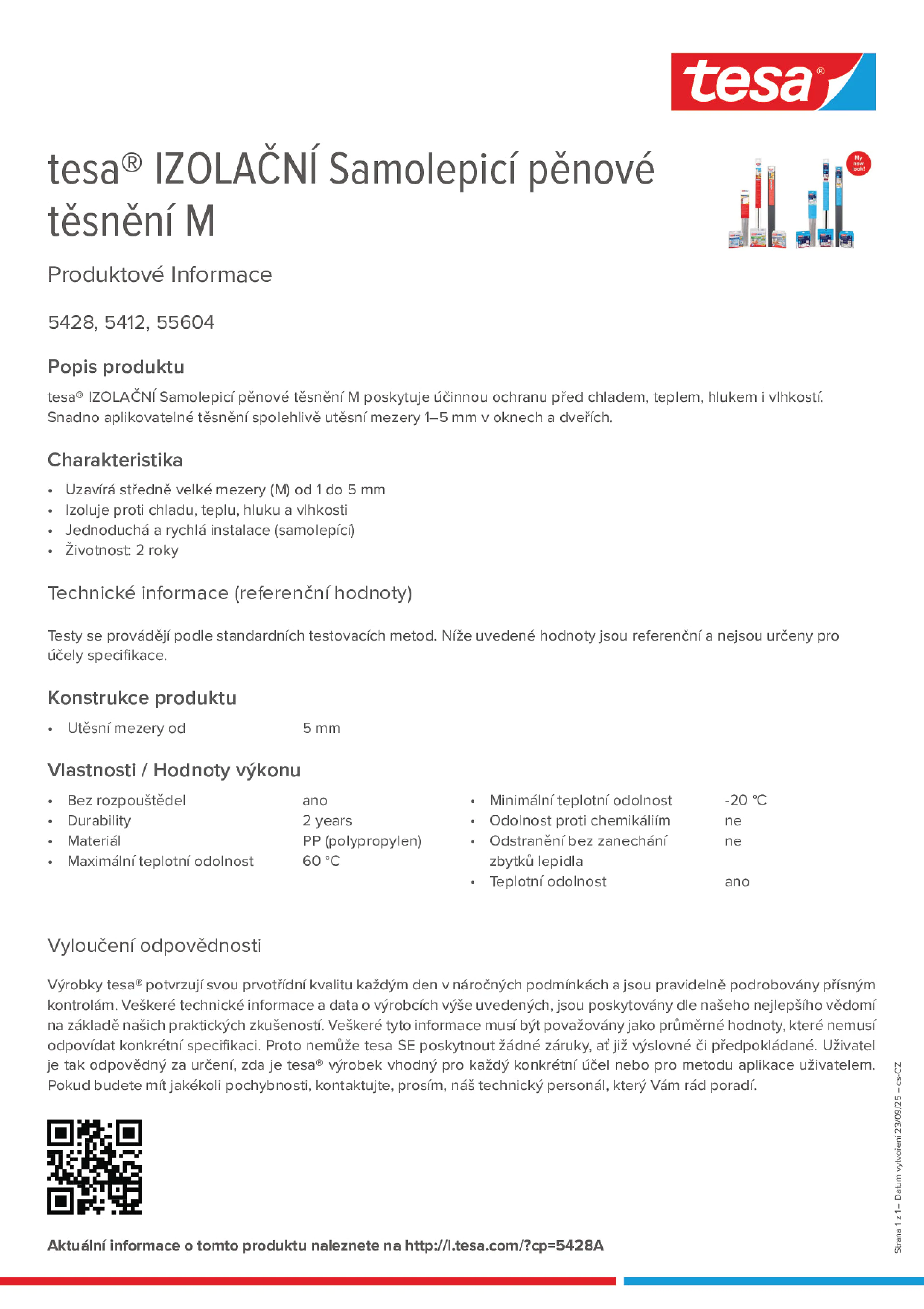 Product information_tesa® 05428_cs-CZ