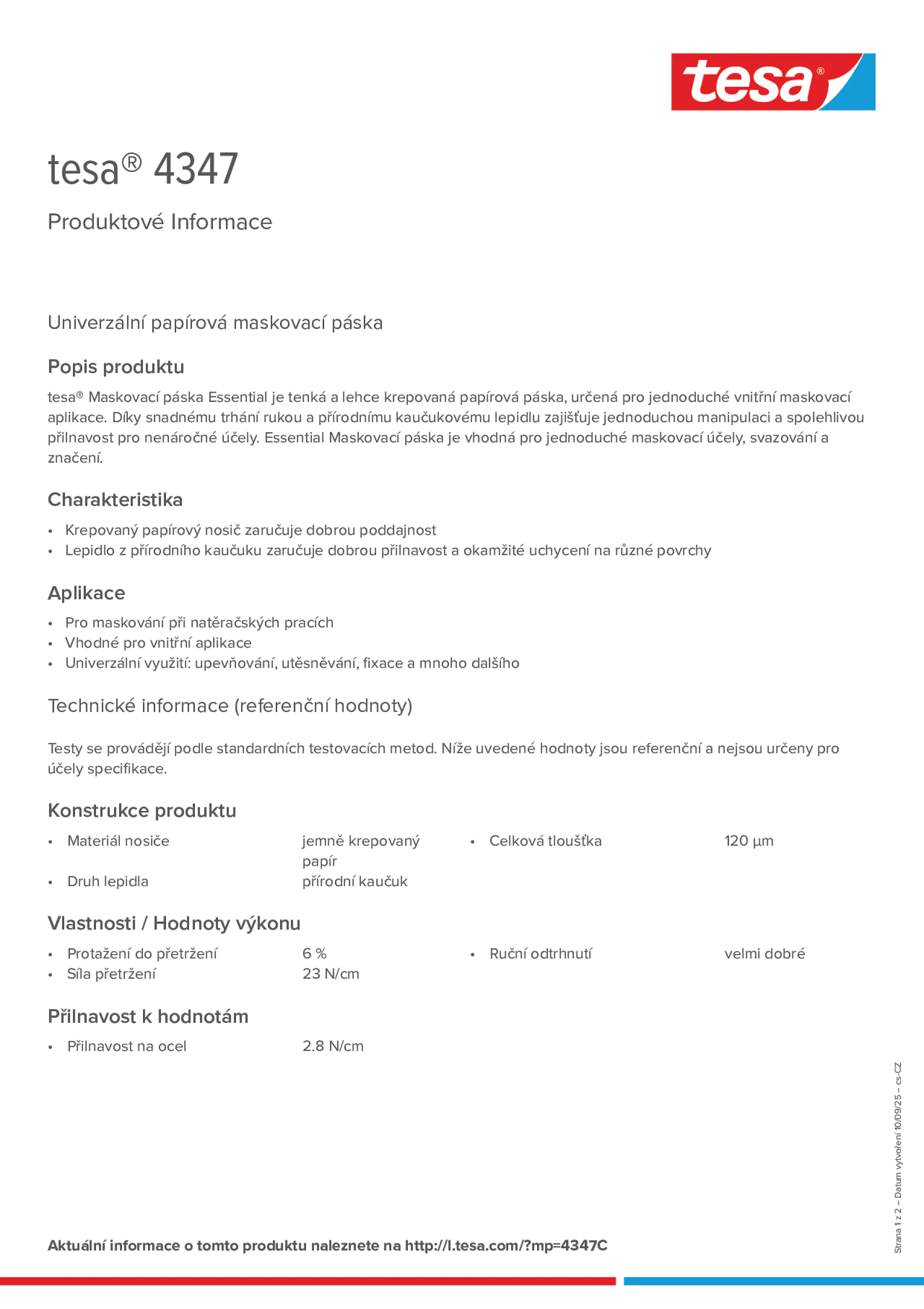 Product information_tesa® 04347_cs-CZ
