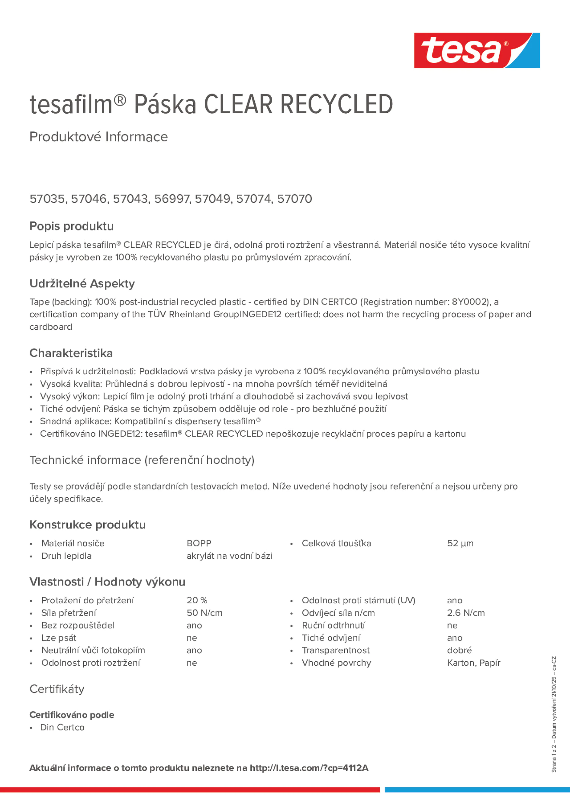 Product information_tesafilm® 57035_cs-CZ