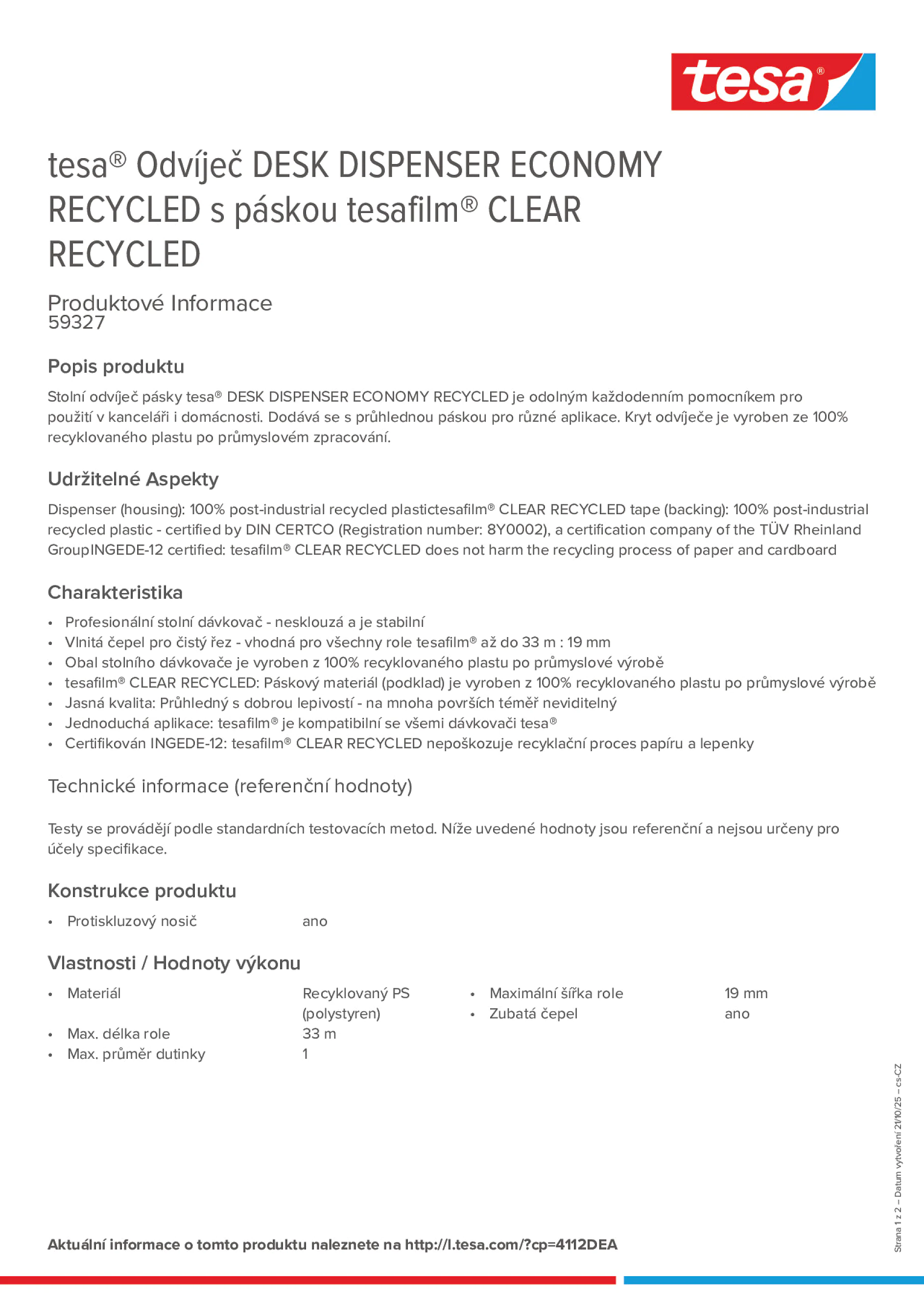 Product information_tesa® 59327_cs-CZ