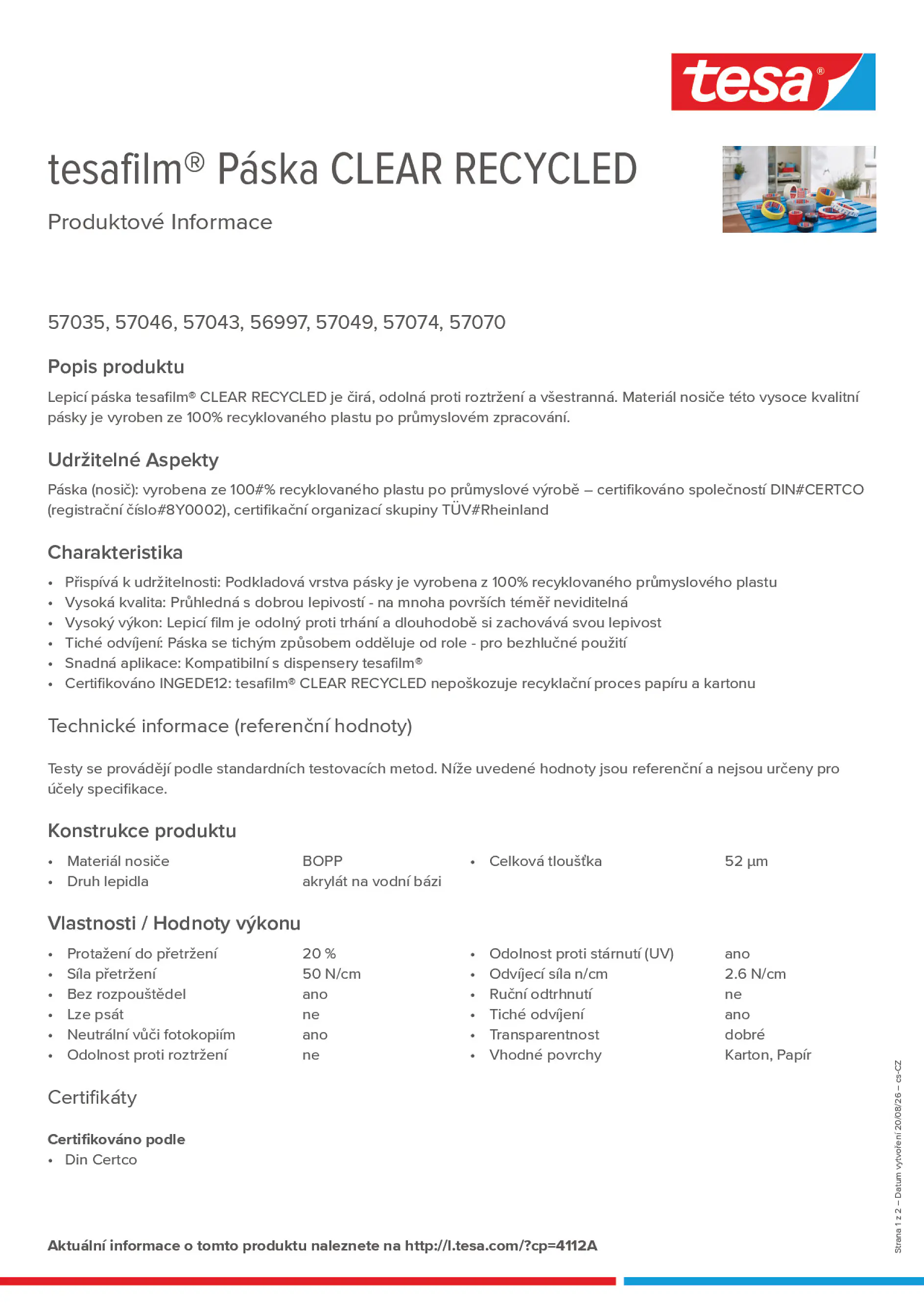 Product information_tesafilm® 57035_cs-CZ