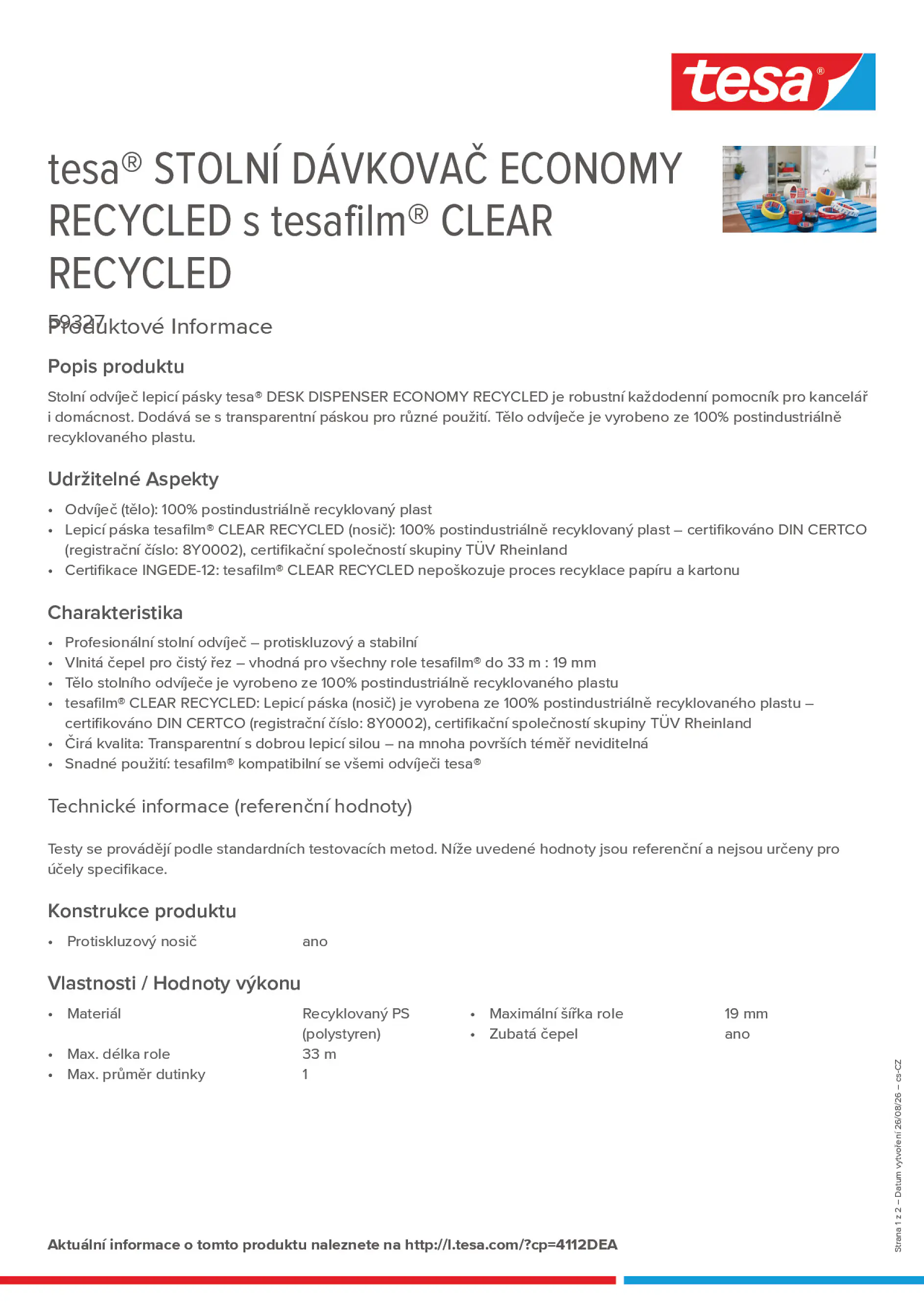 Product information_tesa® 4112DEA_cs-CZ