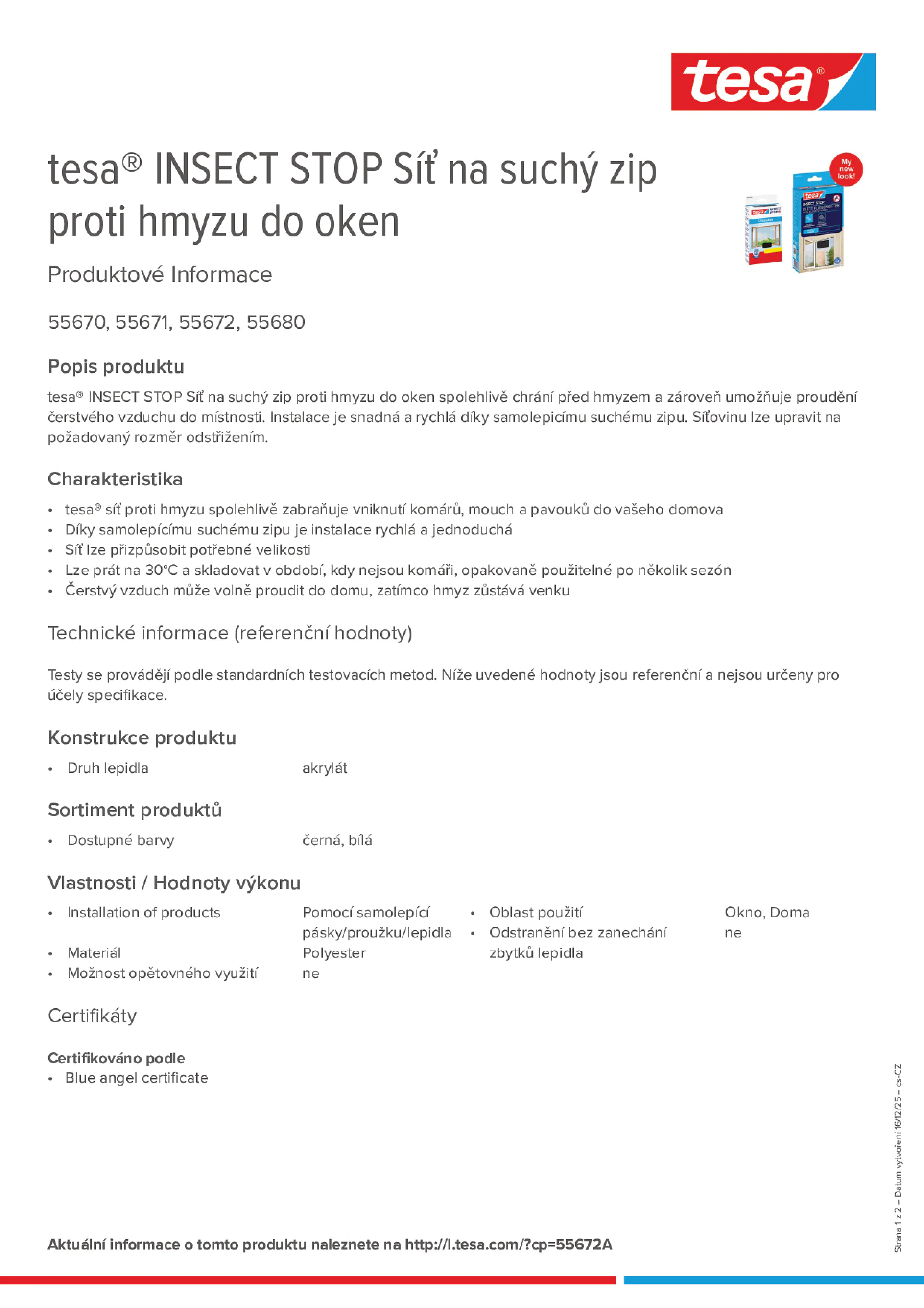 Product information_tesa® 55670_cs-CZ